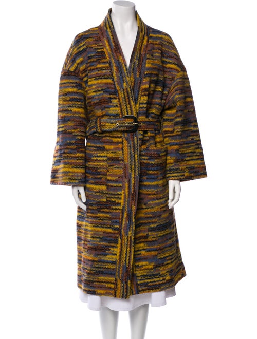 BA&SH Wool Printed Coat