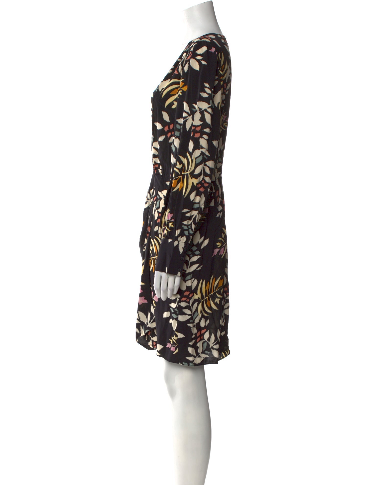 BA&SH Printed Knee-Length Dress