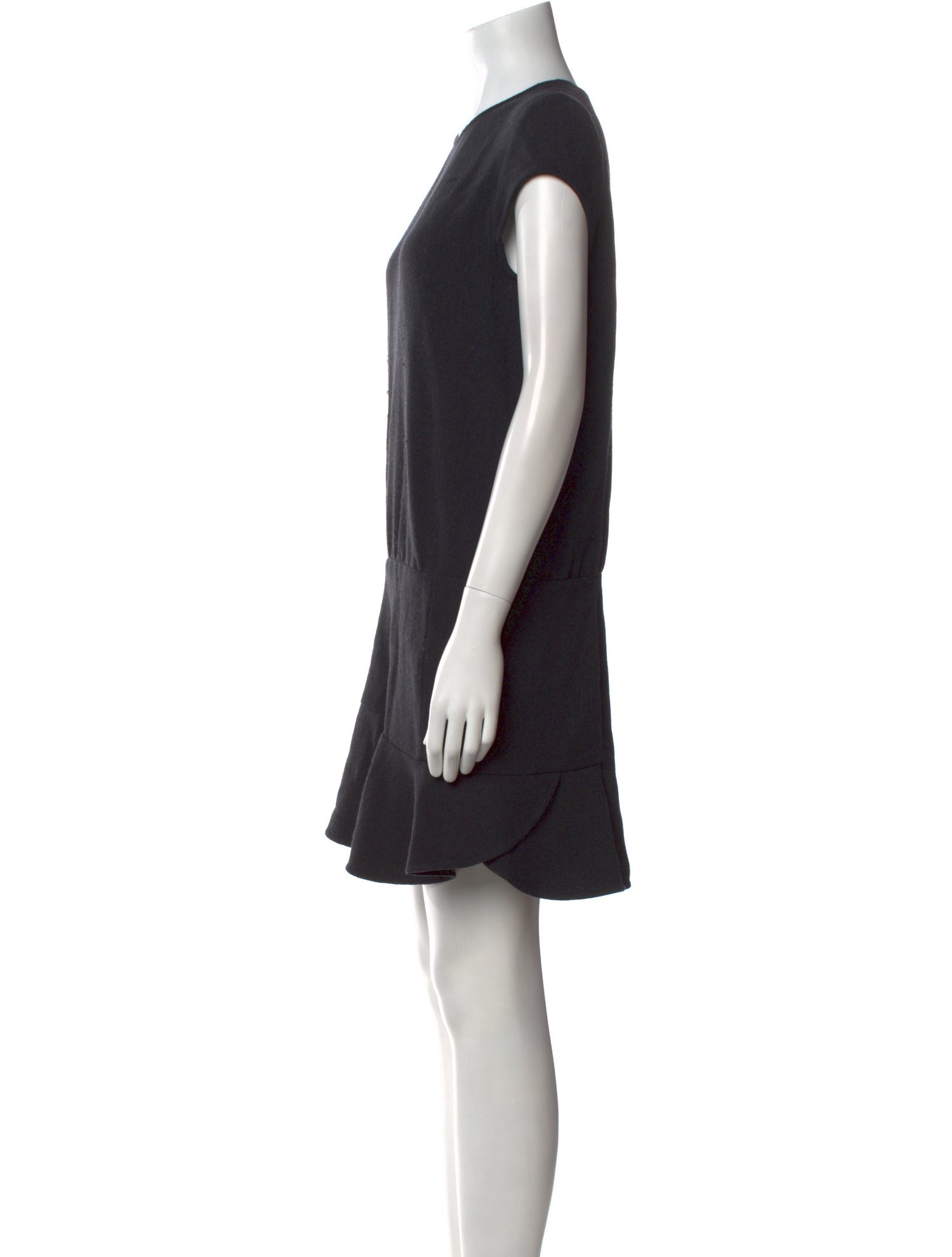 BA&SH Virgin Wool Mini Dress