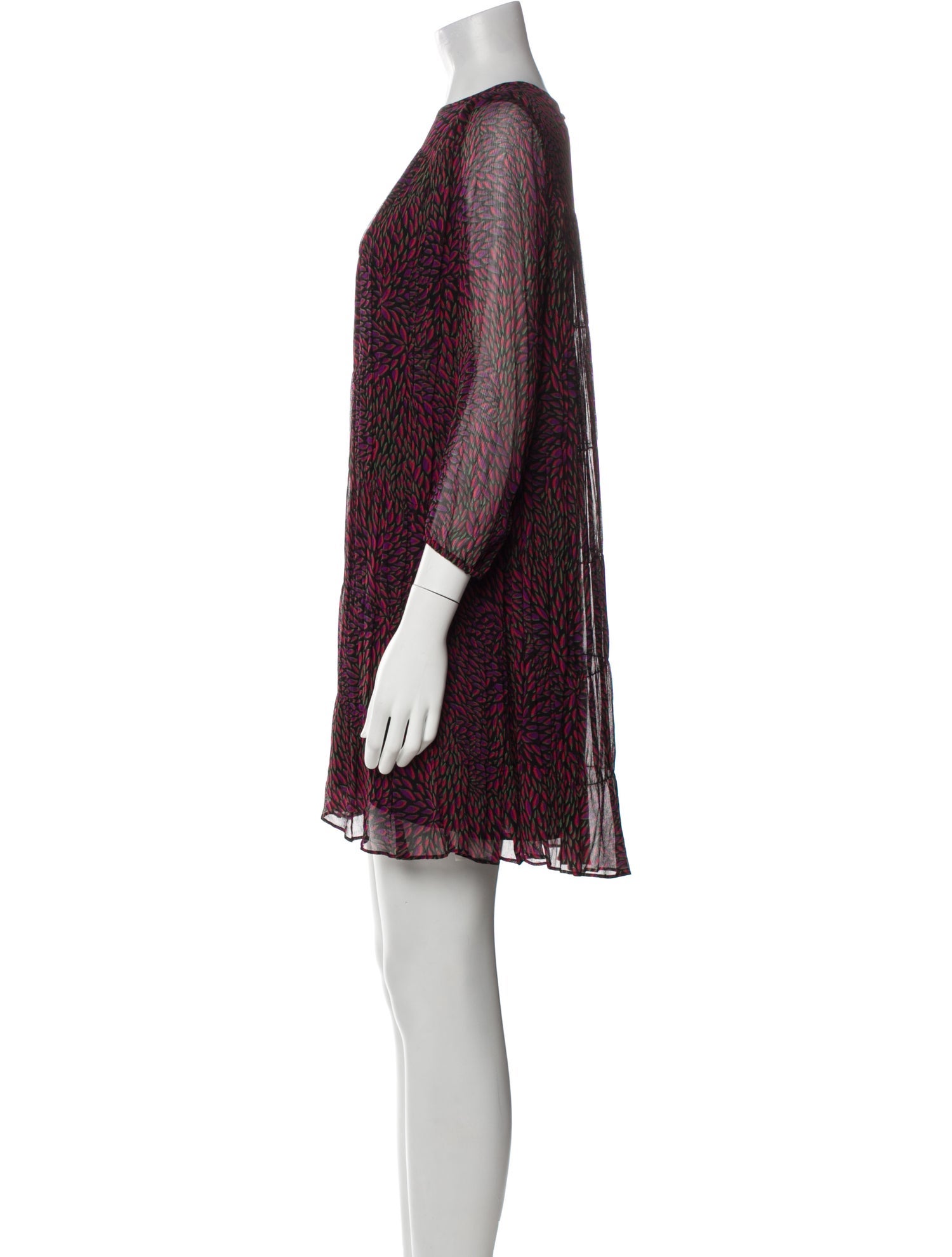 BA&SH Printed Mini Dress