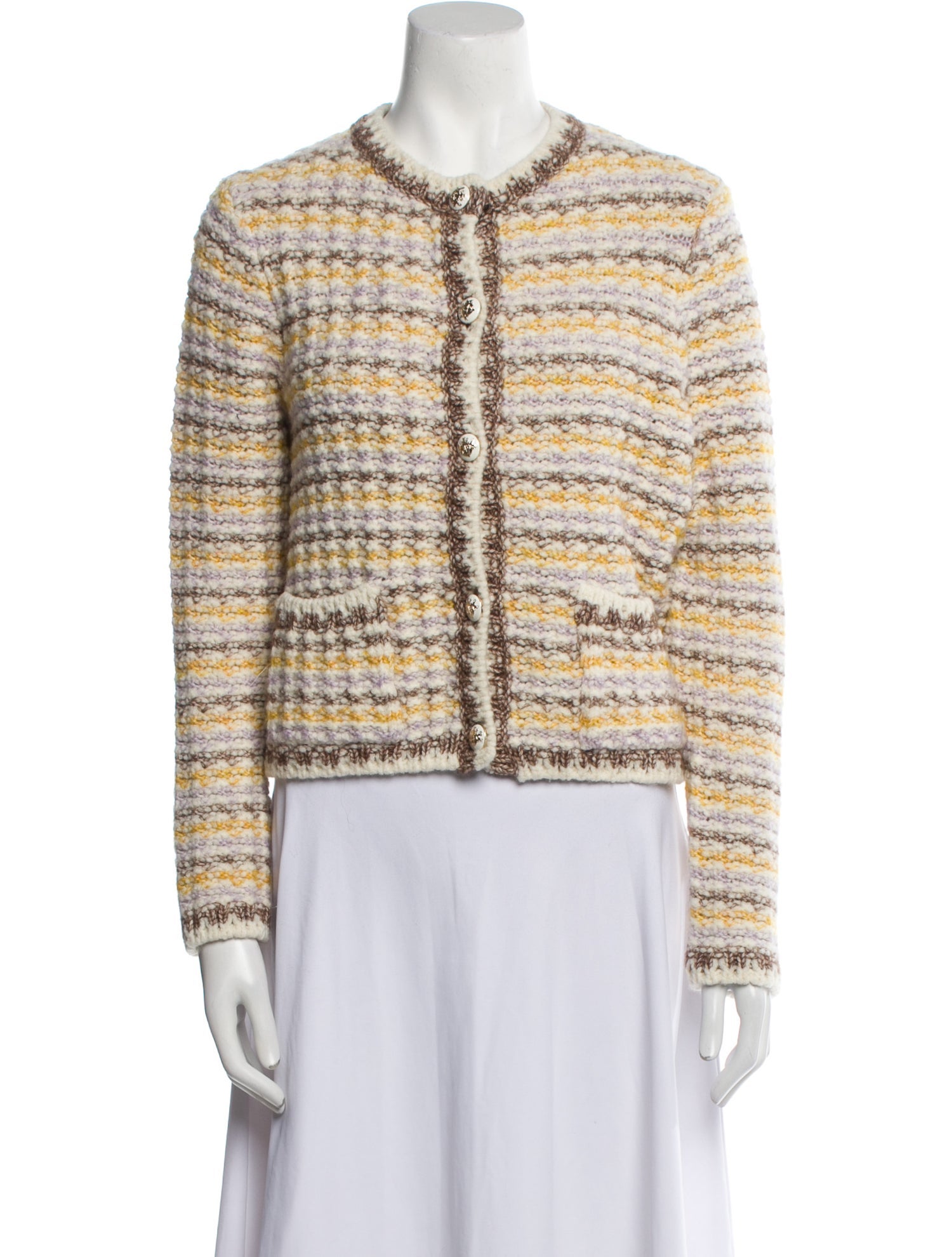 BA&SH Tweed Pattern Evening Jacket w/ Tags