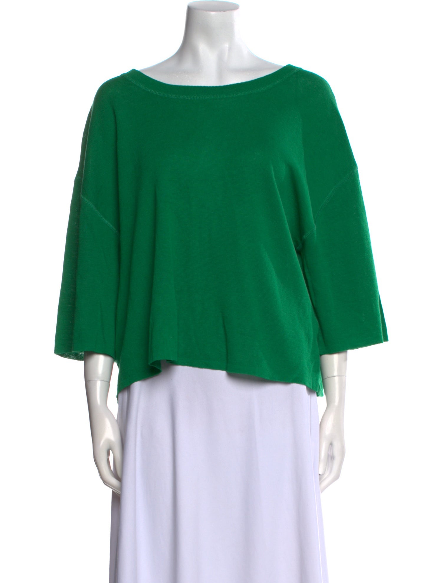 BA&SH Linen Scoop Neck Sweater