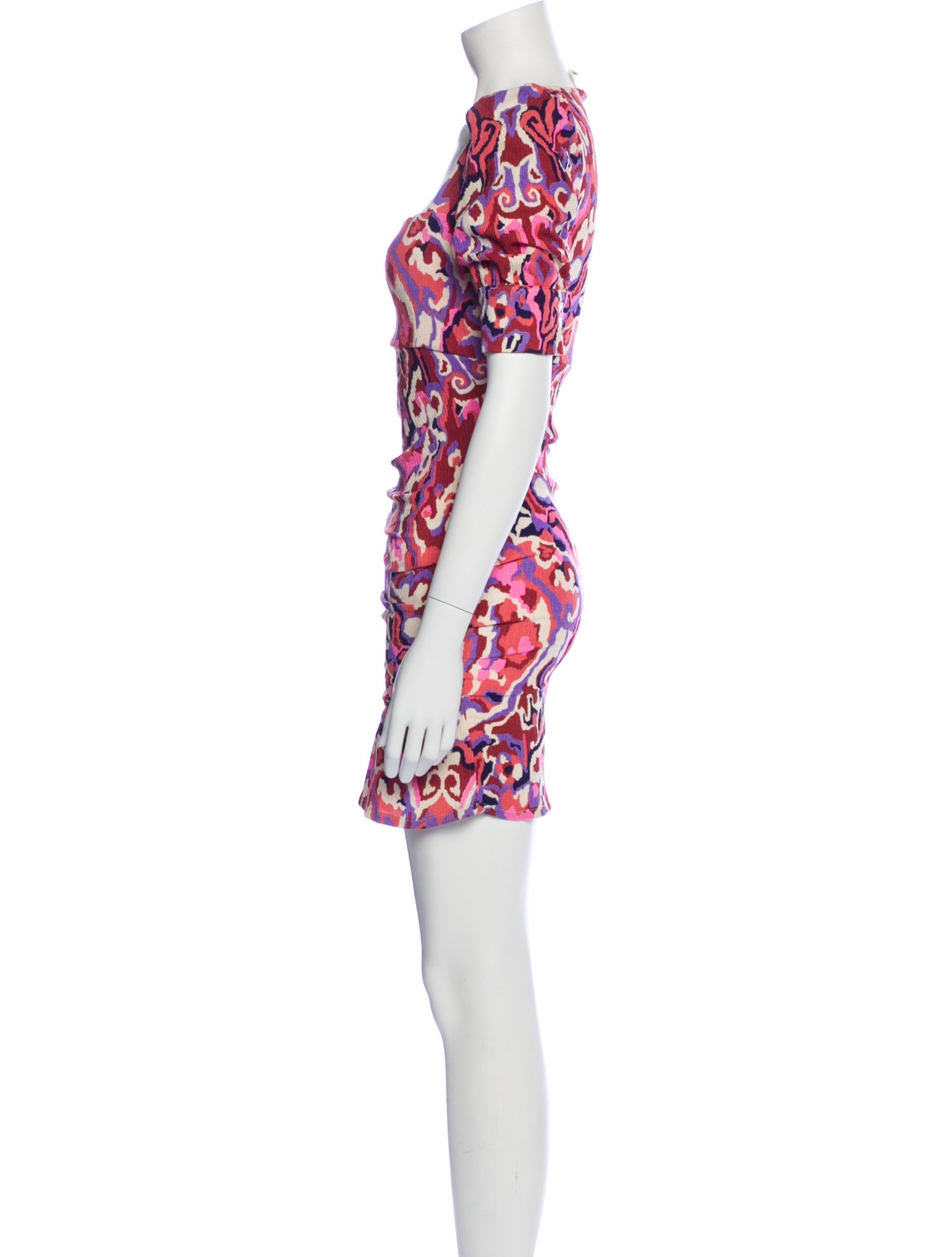 BA&SH Floral Print Mini Dress