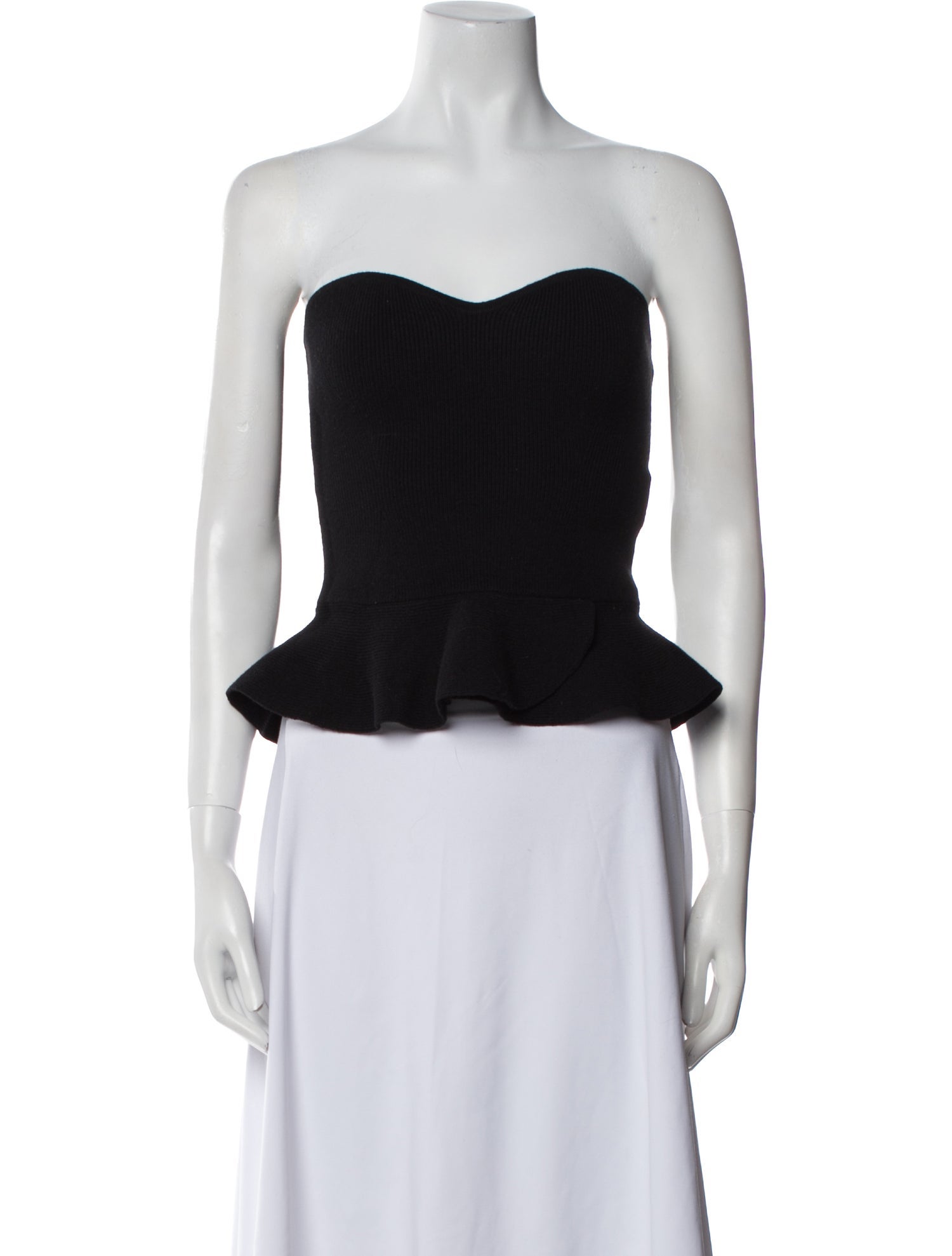 BA&SH Strapless Crop Top