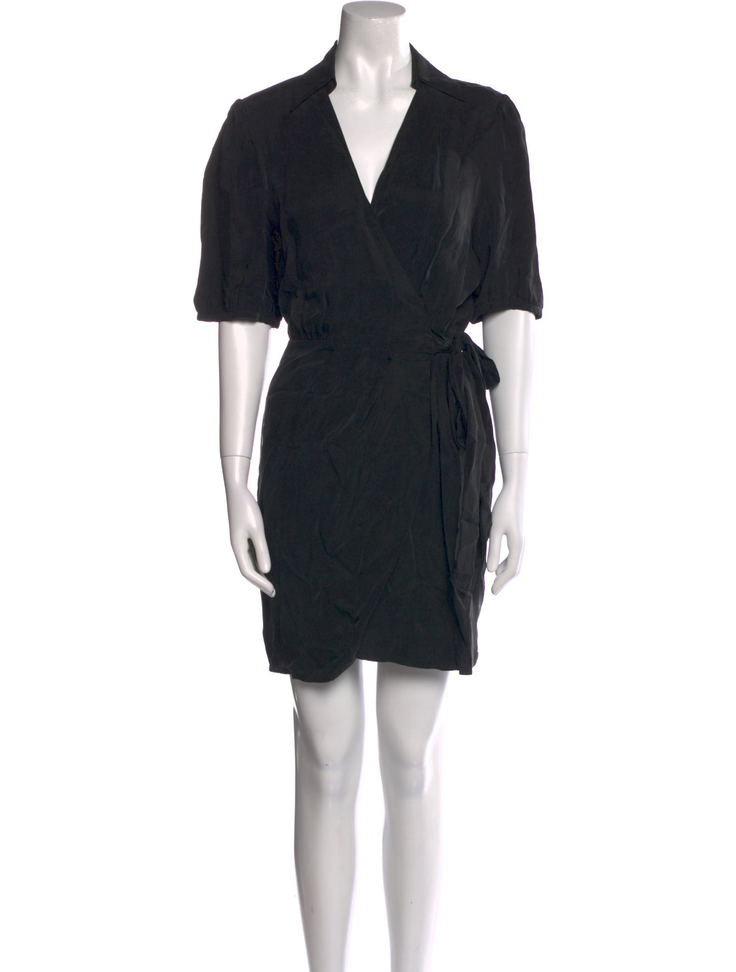 BA&SH V-Neck Mini Dress