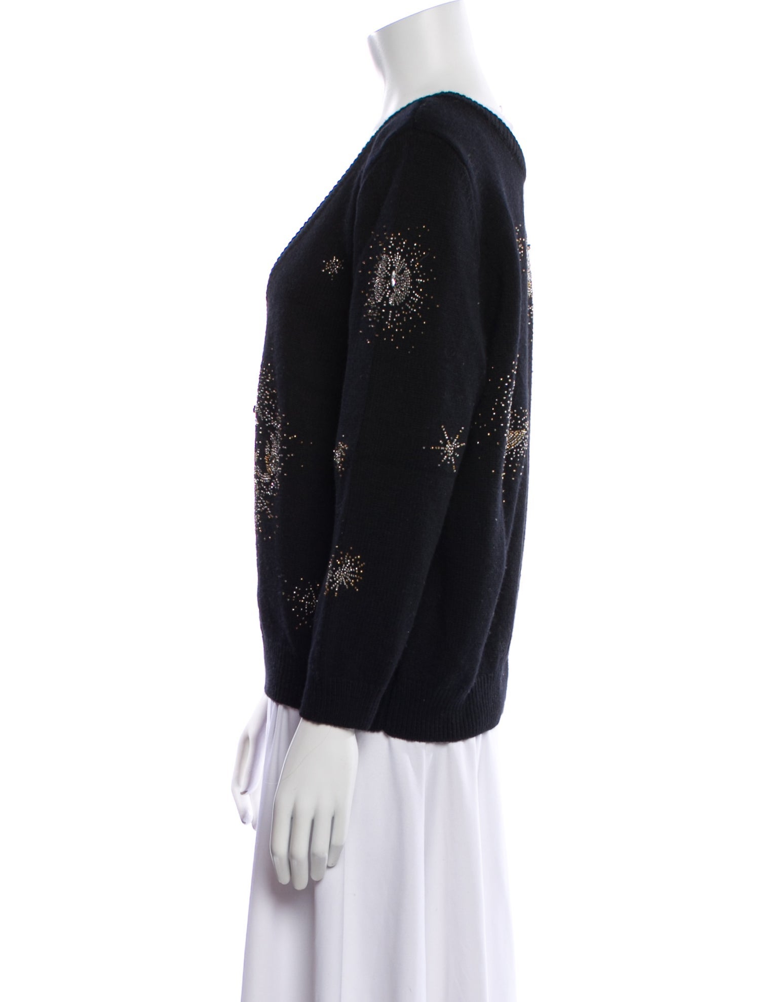 BA&SH Wool Patterned Sweater