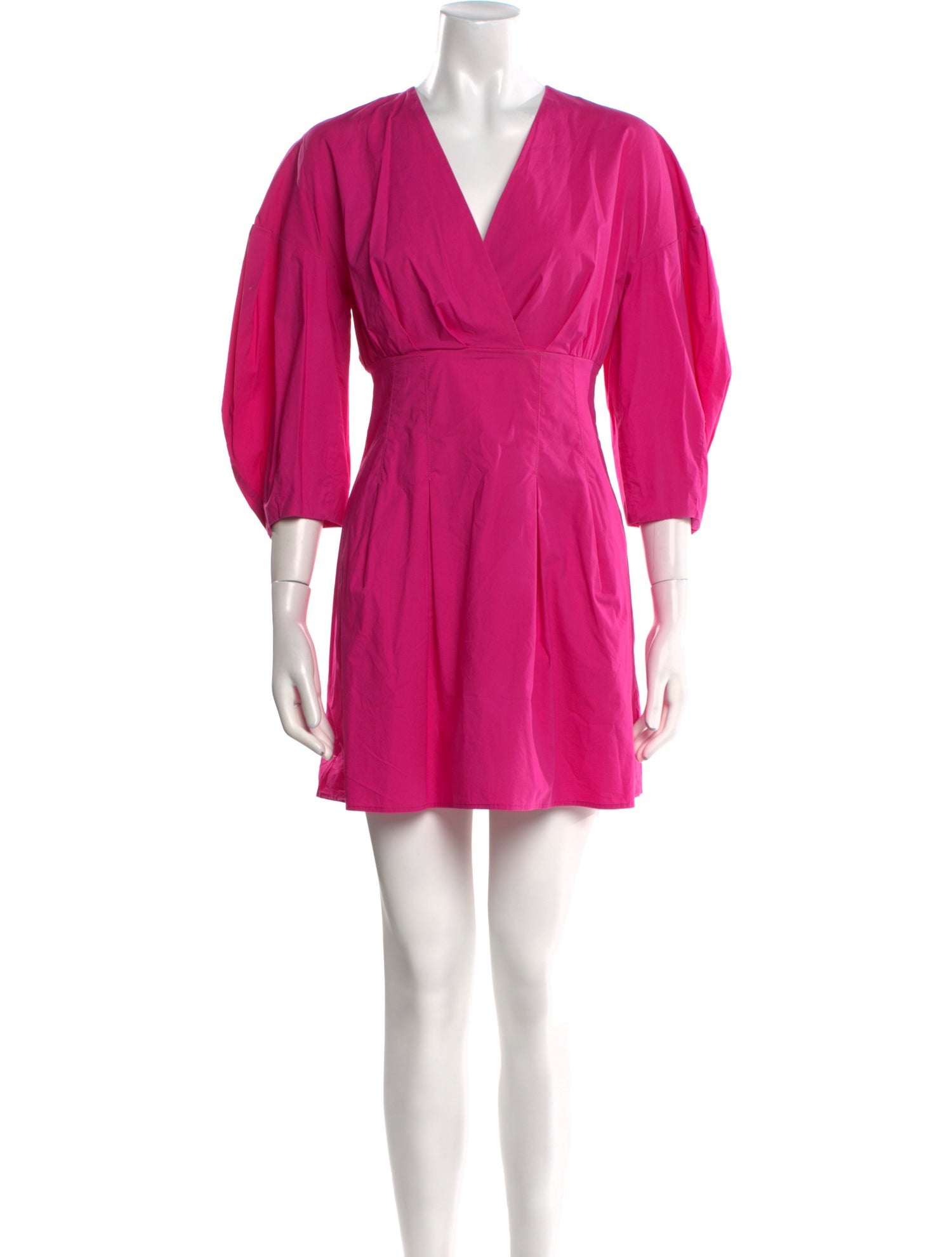 BA&SH V-Neck Mini Dress