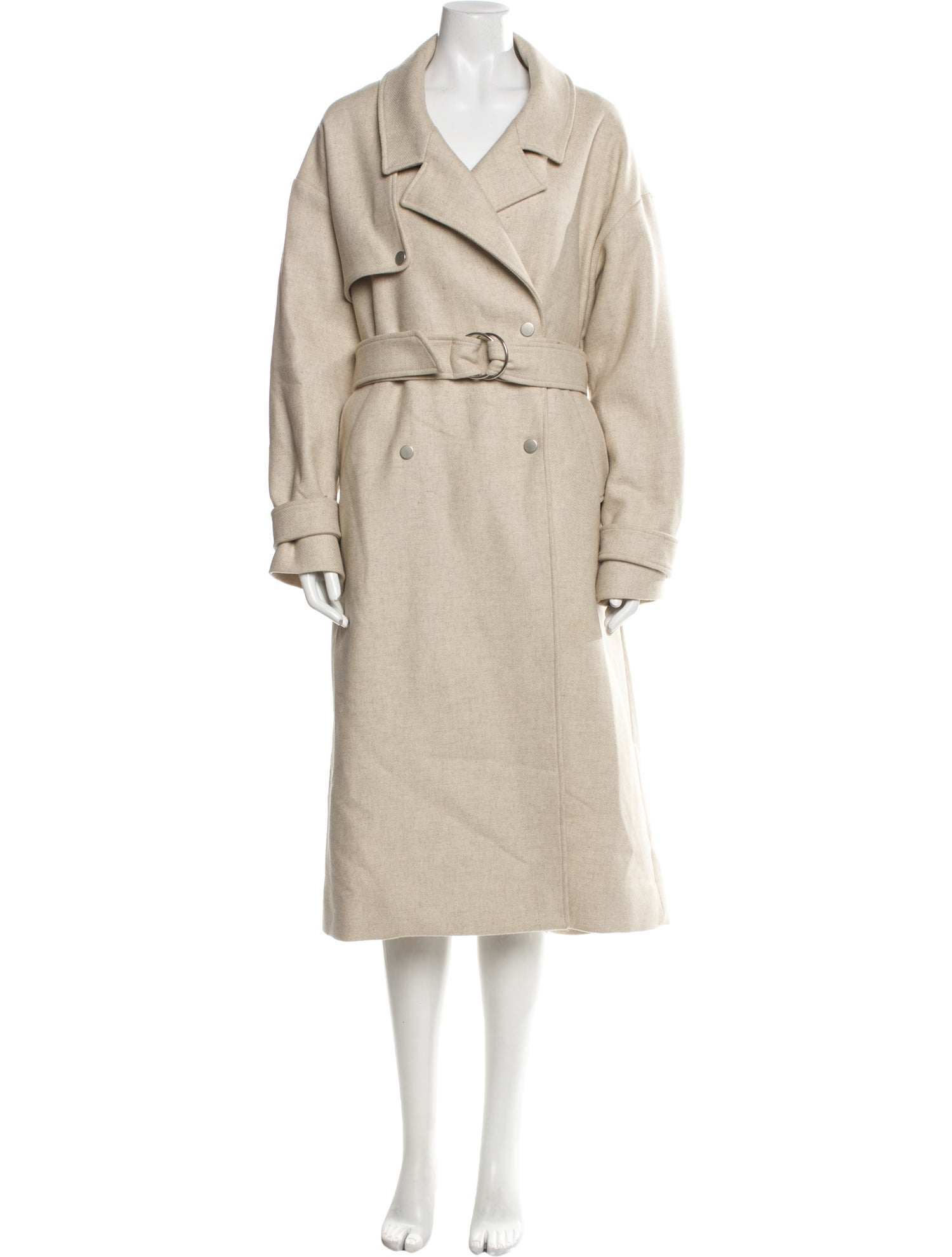 BA&SH Wool Trench Coat