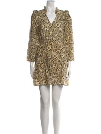 BA&SH Printed Mini Dress