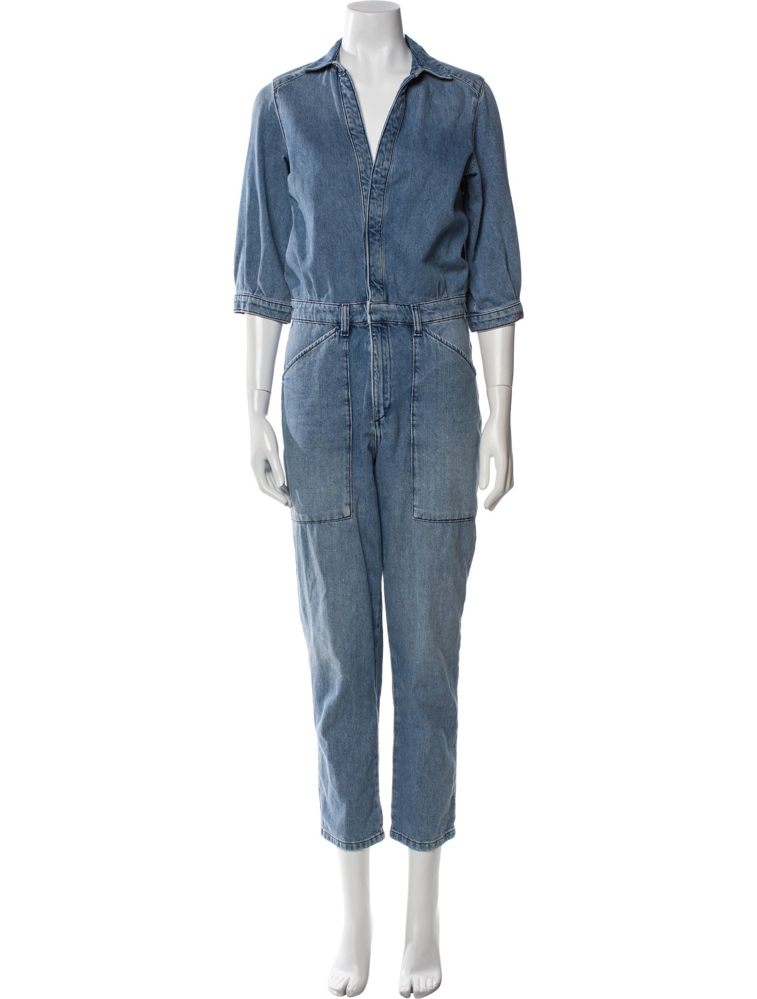 BA&SH V-Neck Jumpsuit