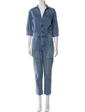 BA&SH V-Neck Jumpsuit