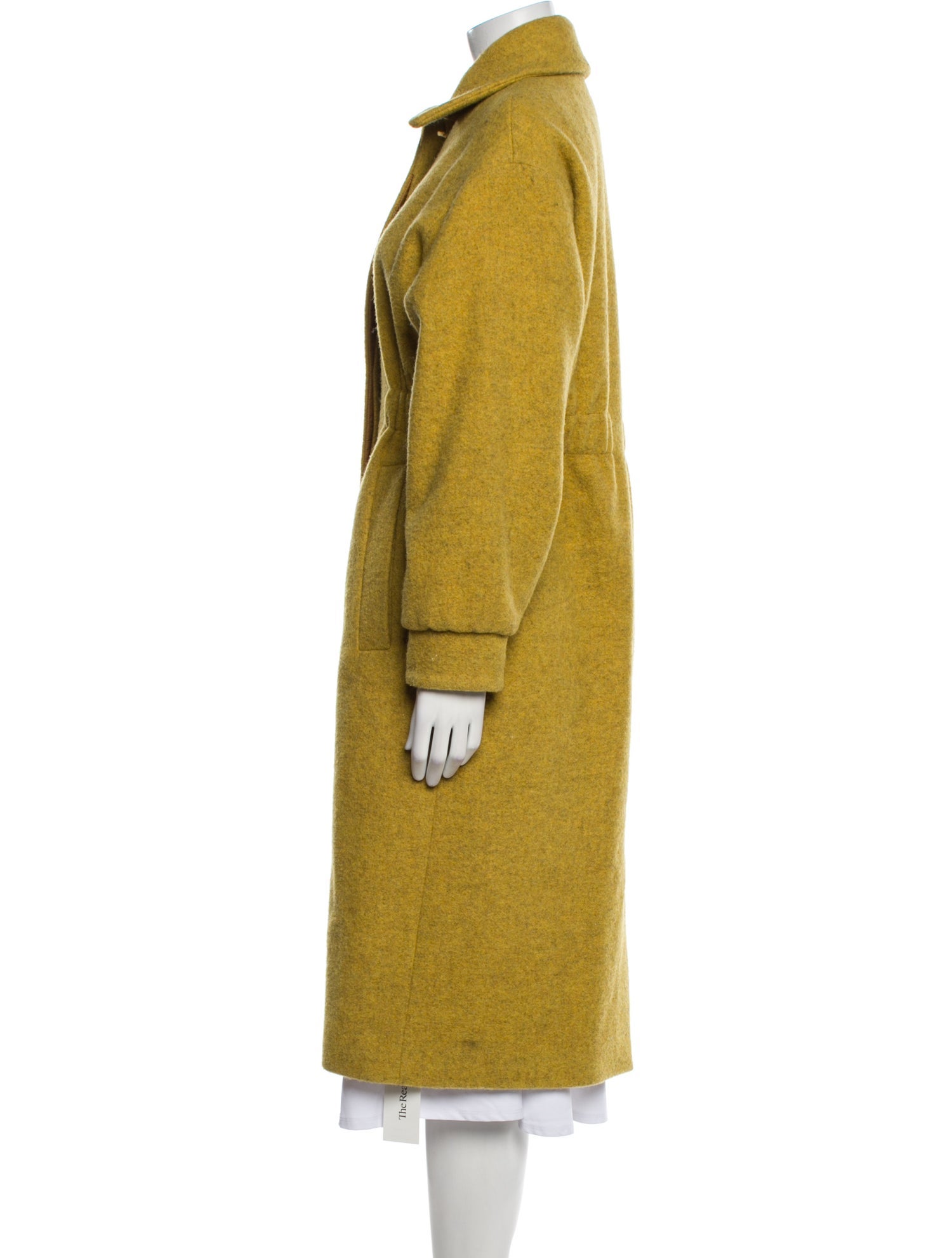 BA&SH Wool Faux Fur Coat