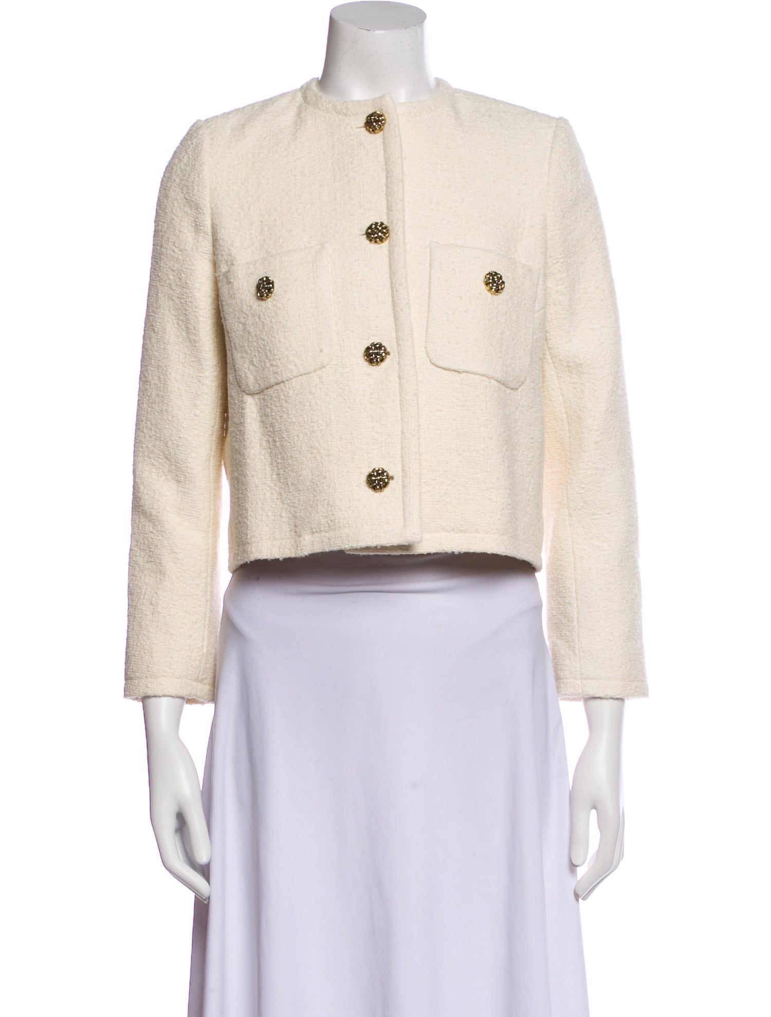BA&SH Tweed Pattern Bolero w/ Tags