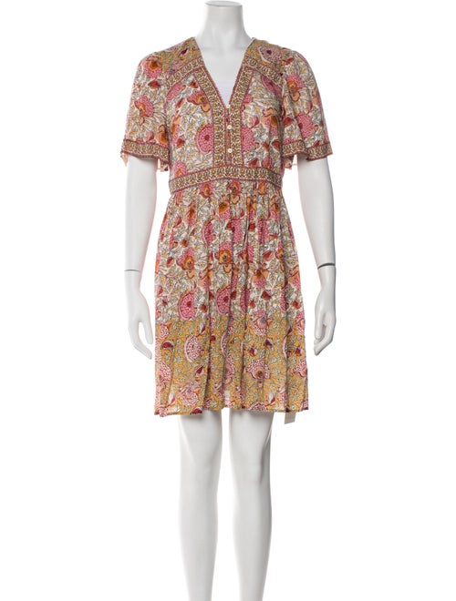 BA&SH Floral Print Mini Dress