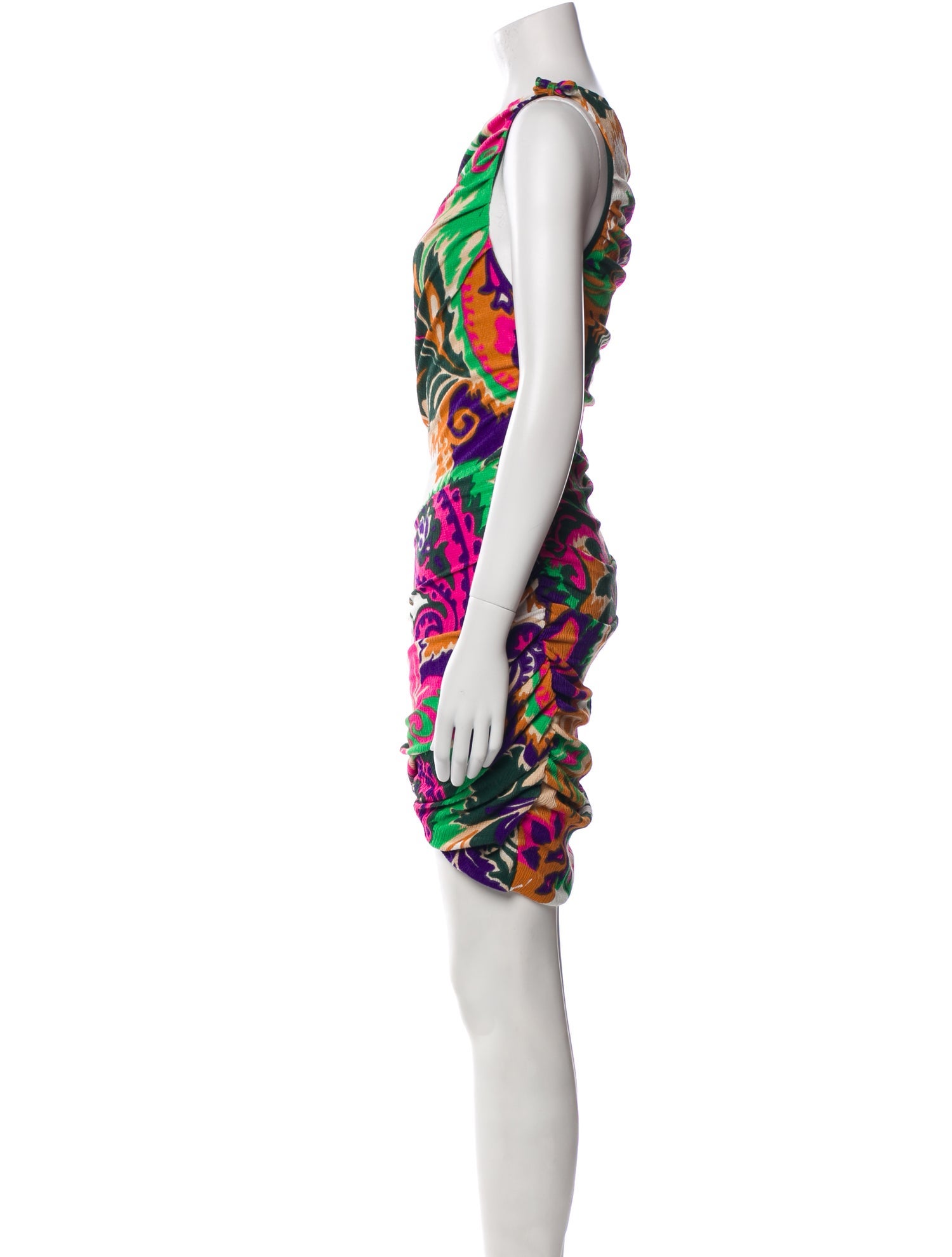 BA&SH Printed Mini Dress