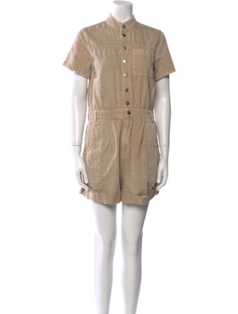 BA&SH Mock Neck Romper