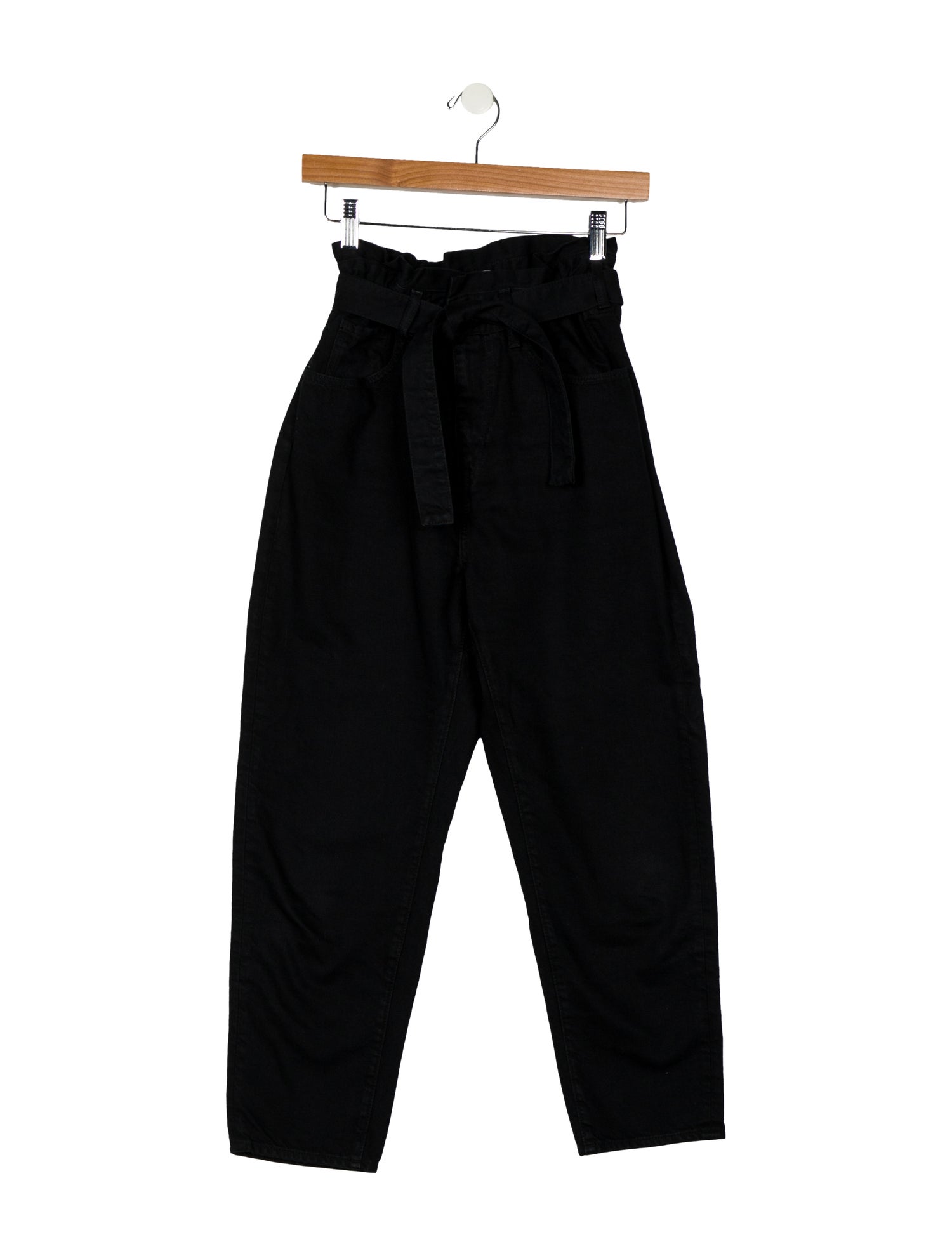 BA&SH High-Rise Straight Leg Jeans