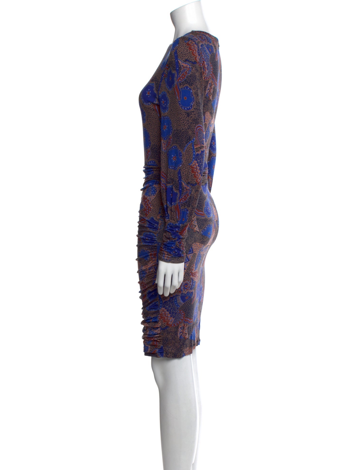 BA&SH Printed Knee-Length Dress