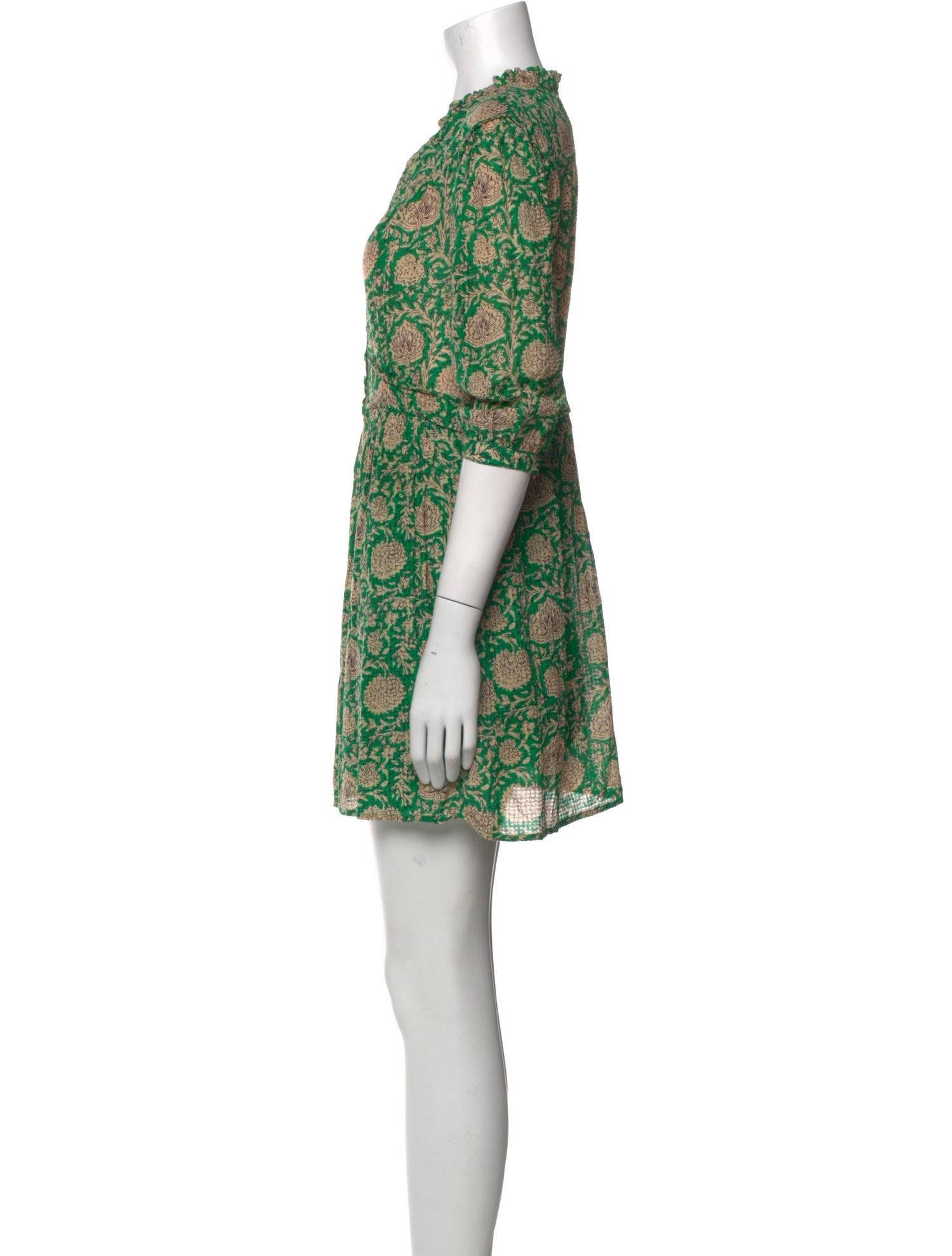 BA&SH Printed Mini Dress