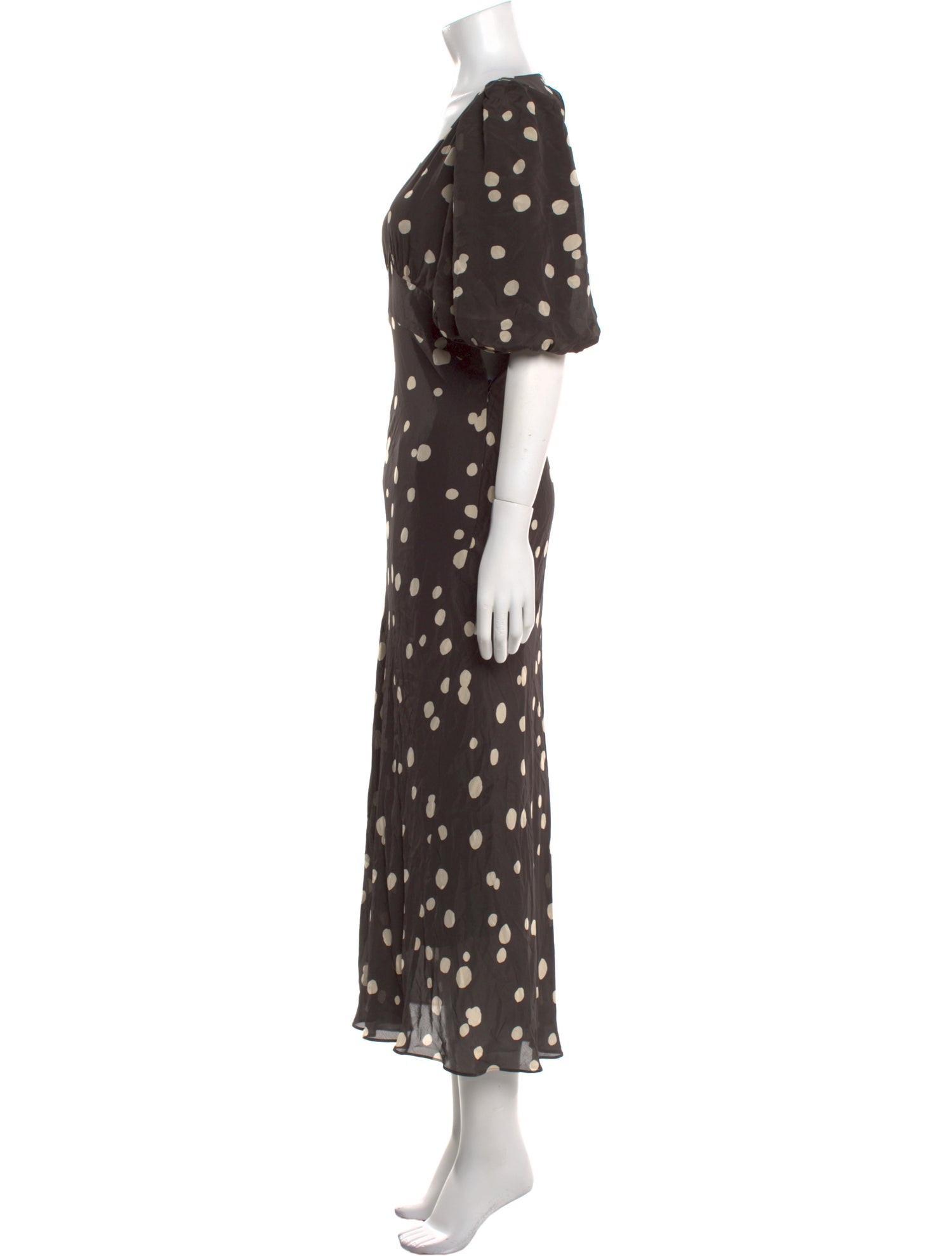 BA&SH Printed Long Dress