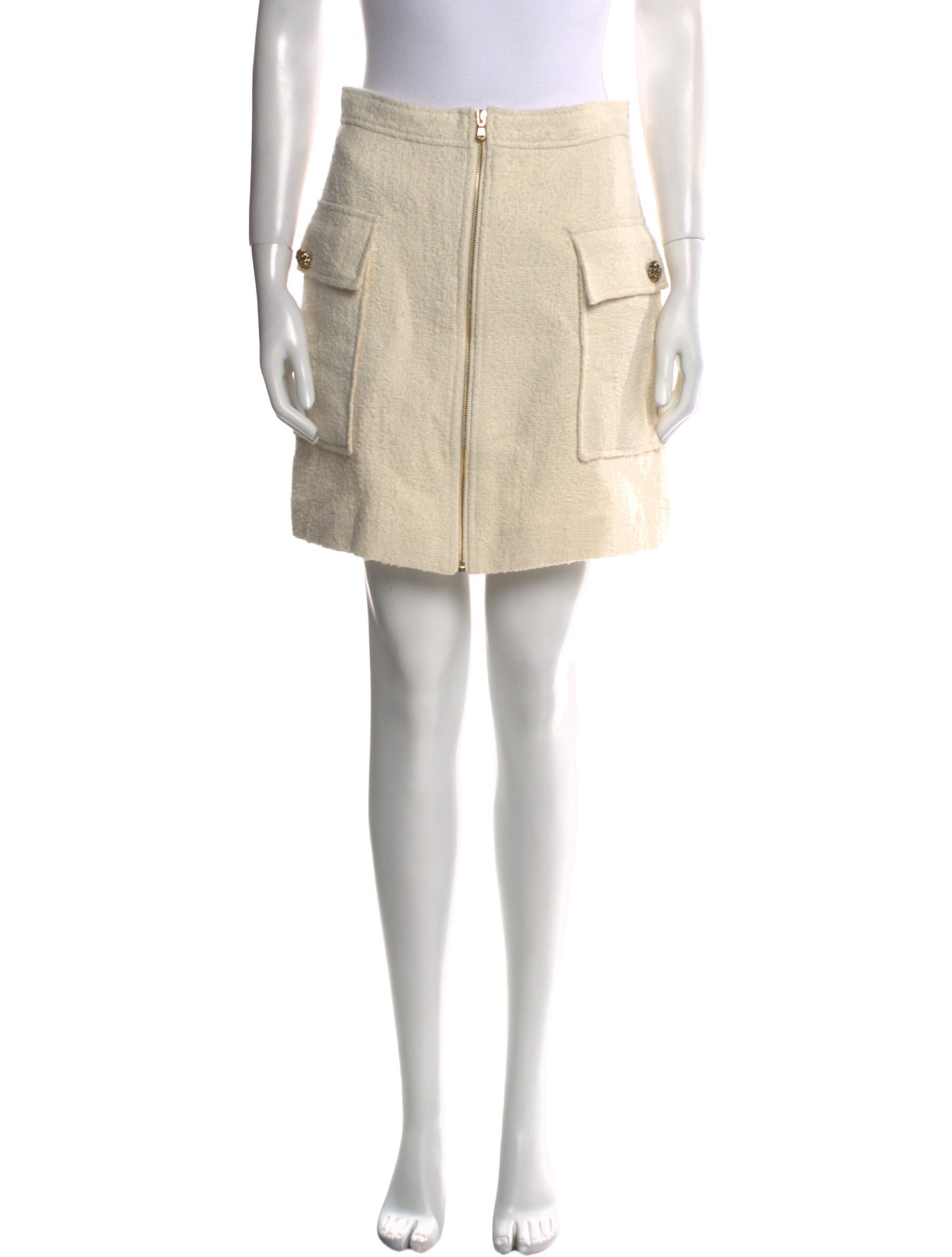 BA&SH Studded Accents Mini Skirt