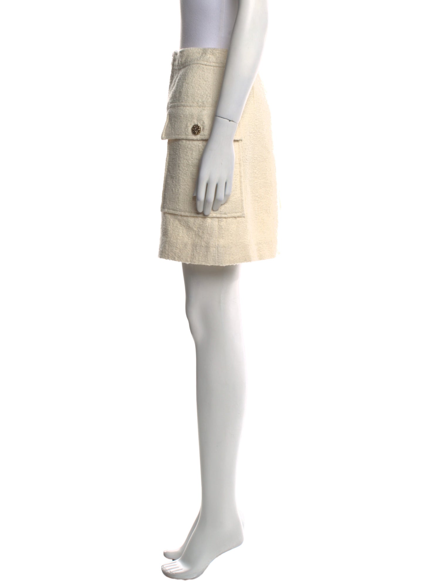 BA&SH Studded Accents Mini Skirt