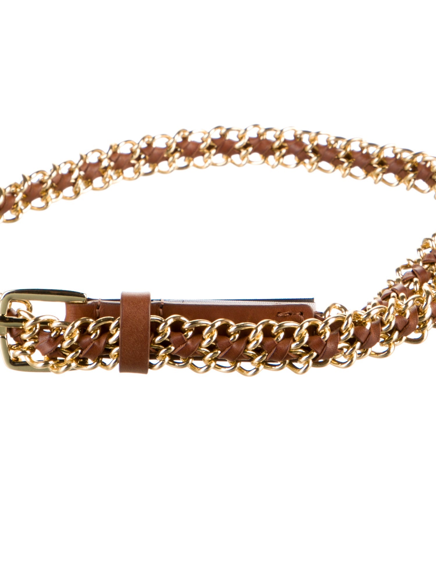 BA&SH Skinny Leather Waist Belt