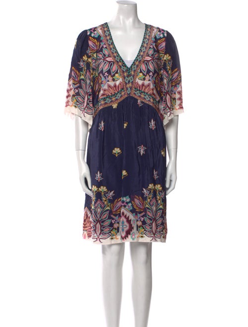 BA&SH Printed Mini Dress