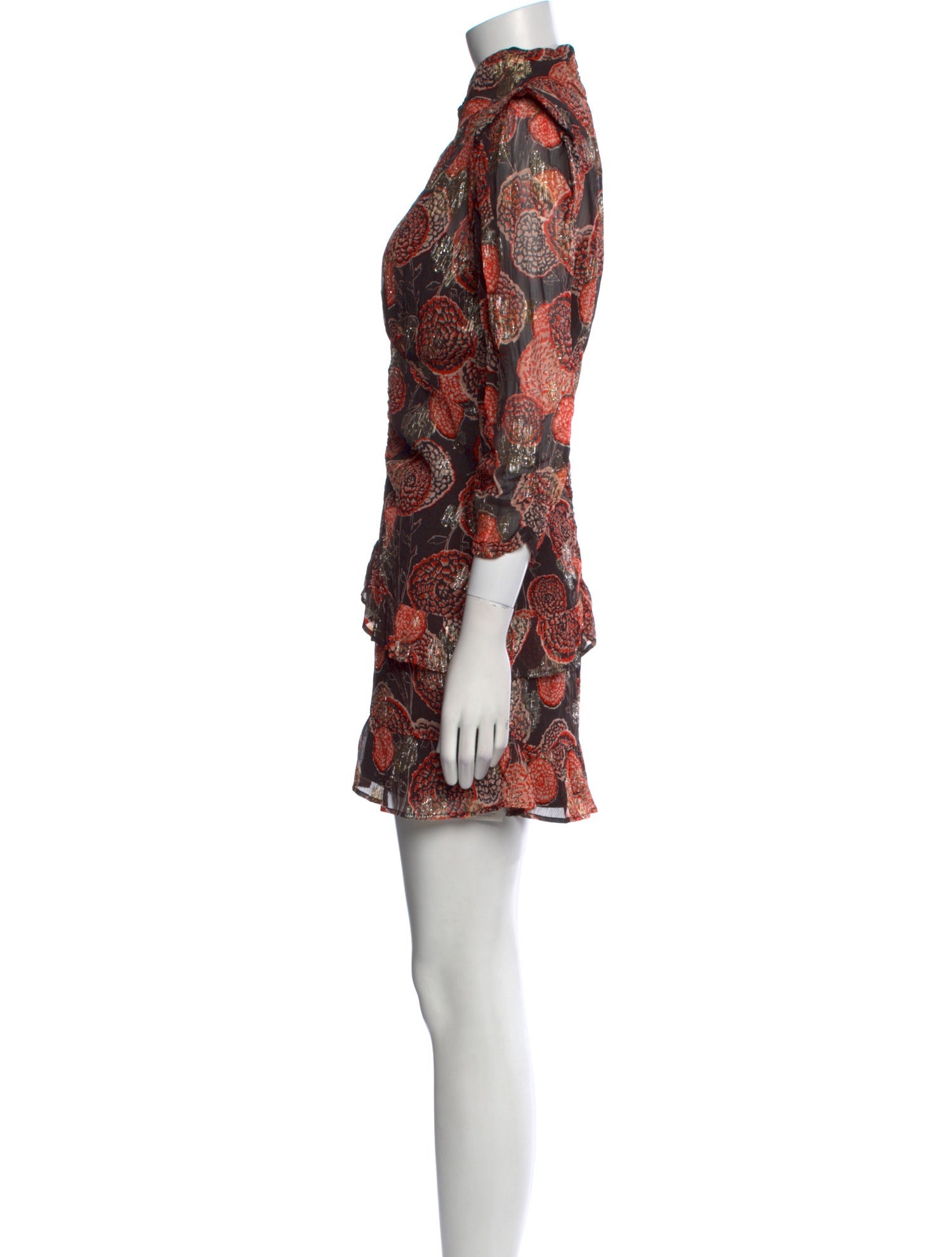 BA&SH Paisley Print Mini Dress
