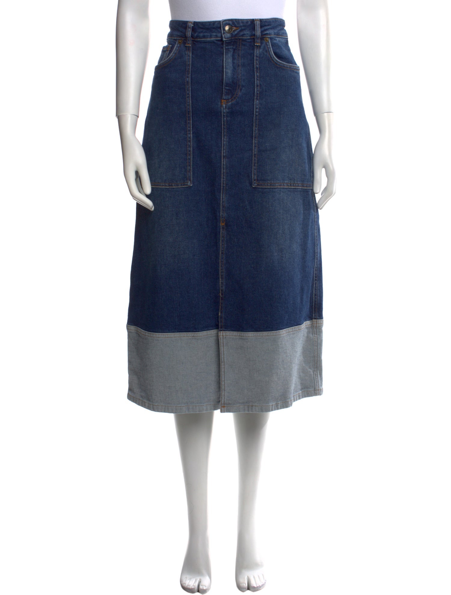 BA&SH Midi Length Skirt