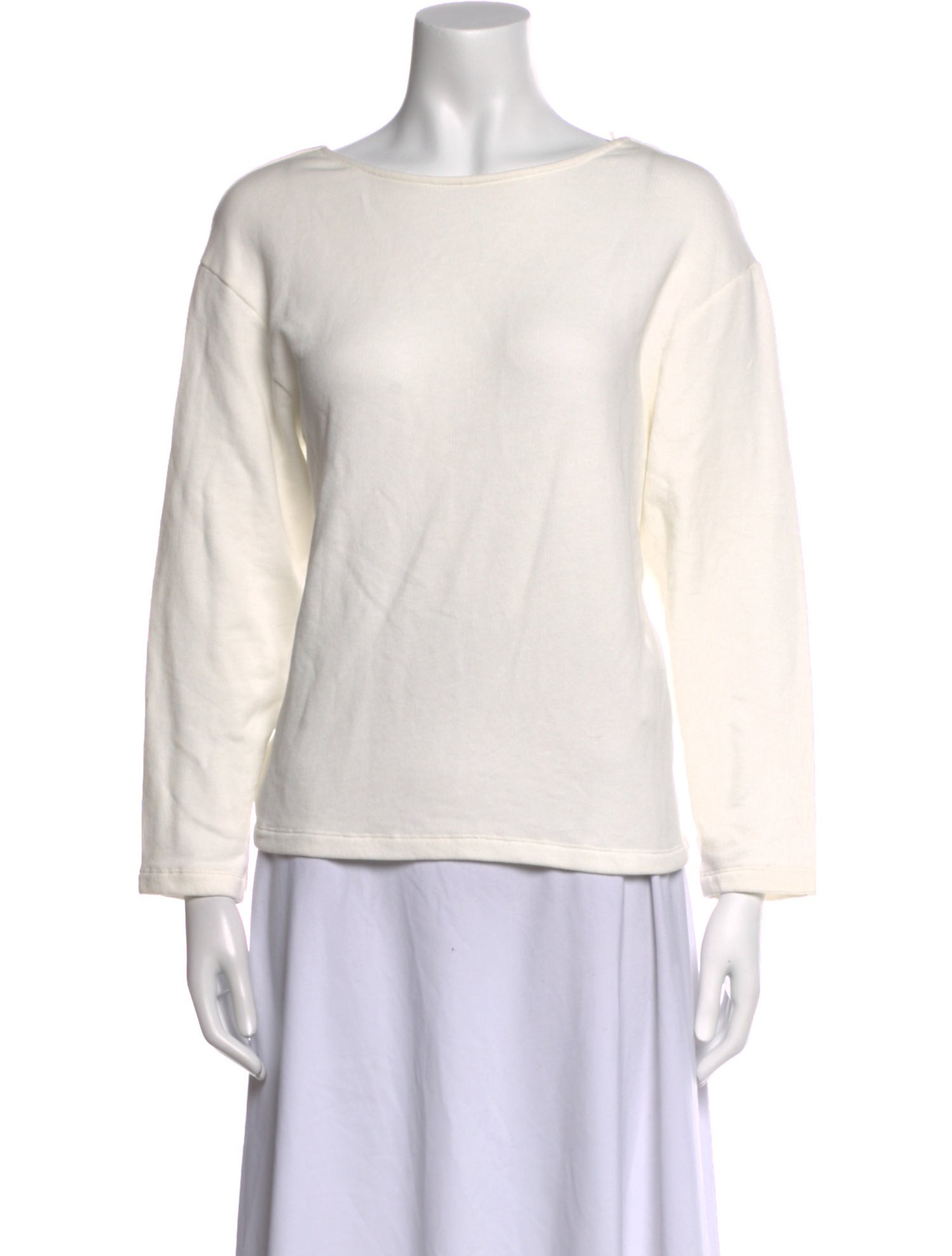 BA&SH Bateau Neckline Long Sleeve Sweatshirt