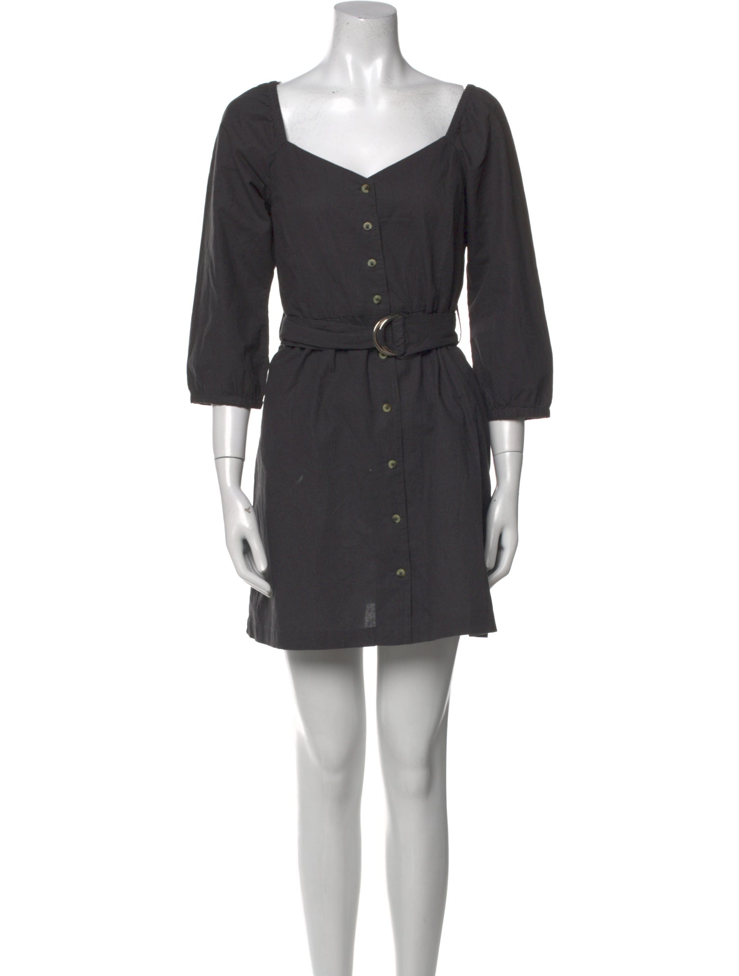 BA&SH Square Neckline Mini Dress