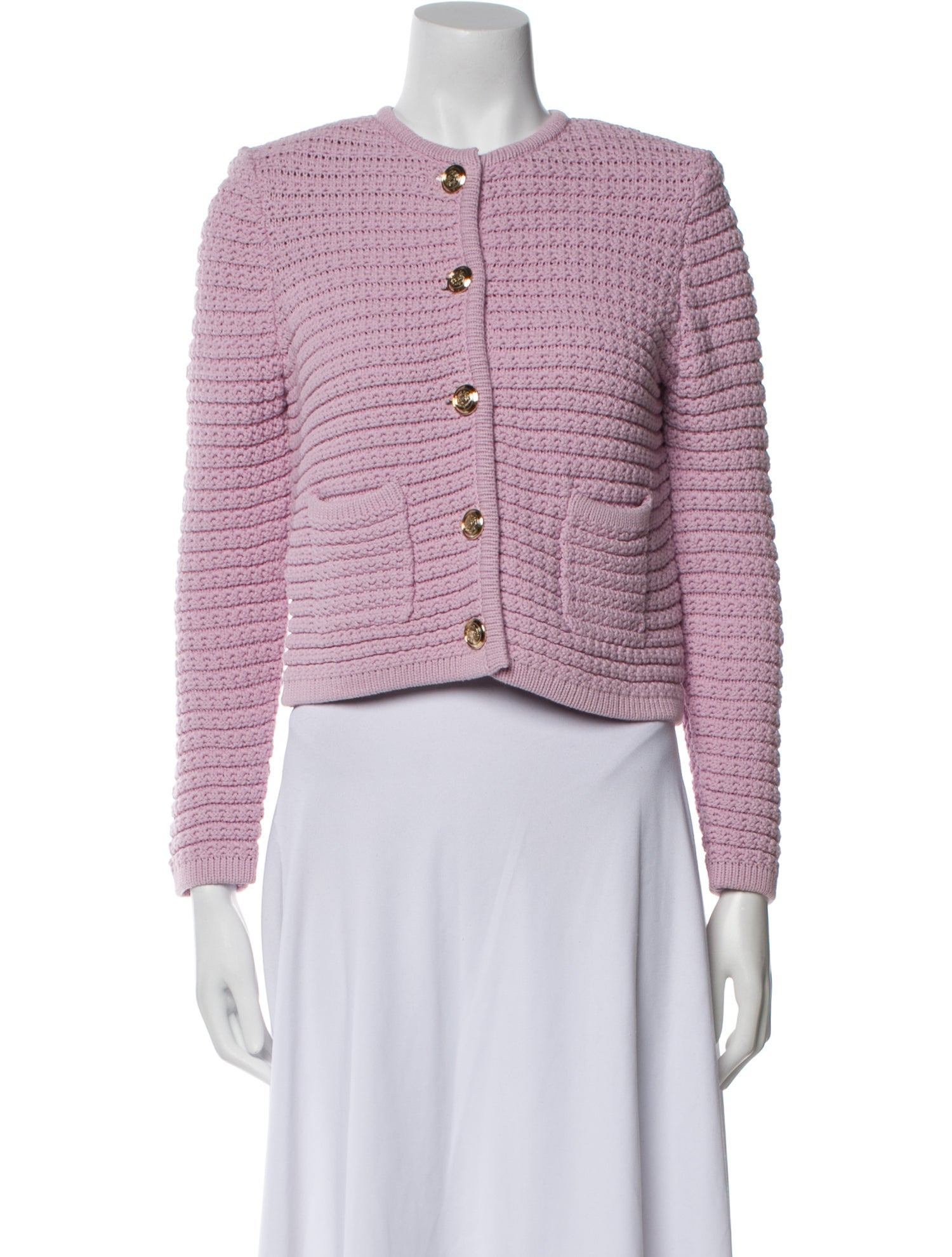 BA&SH Tweed Pattern Evening Jacket