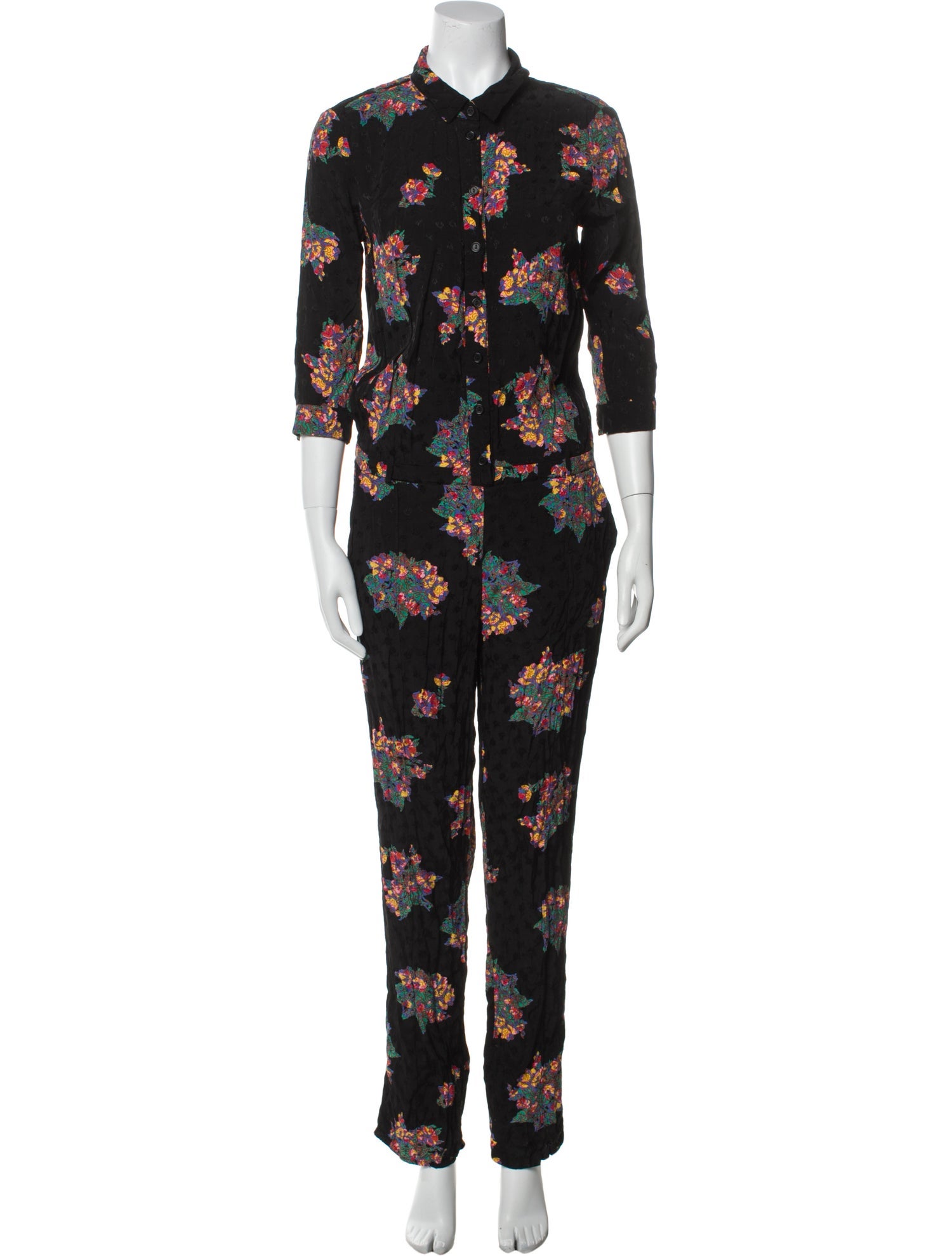 BA&SH Printed Jumpsuit