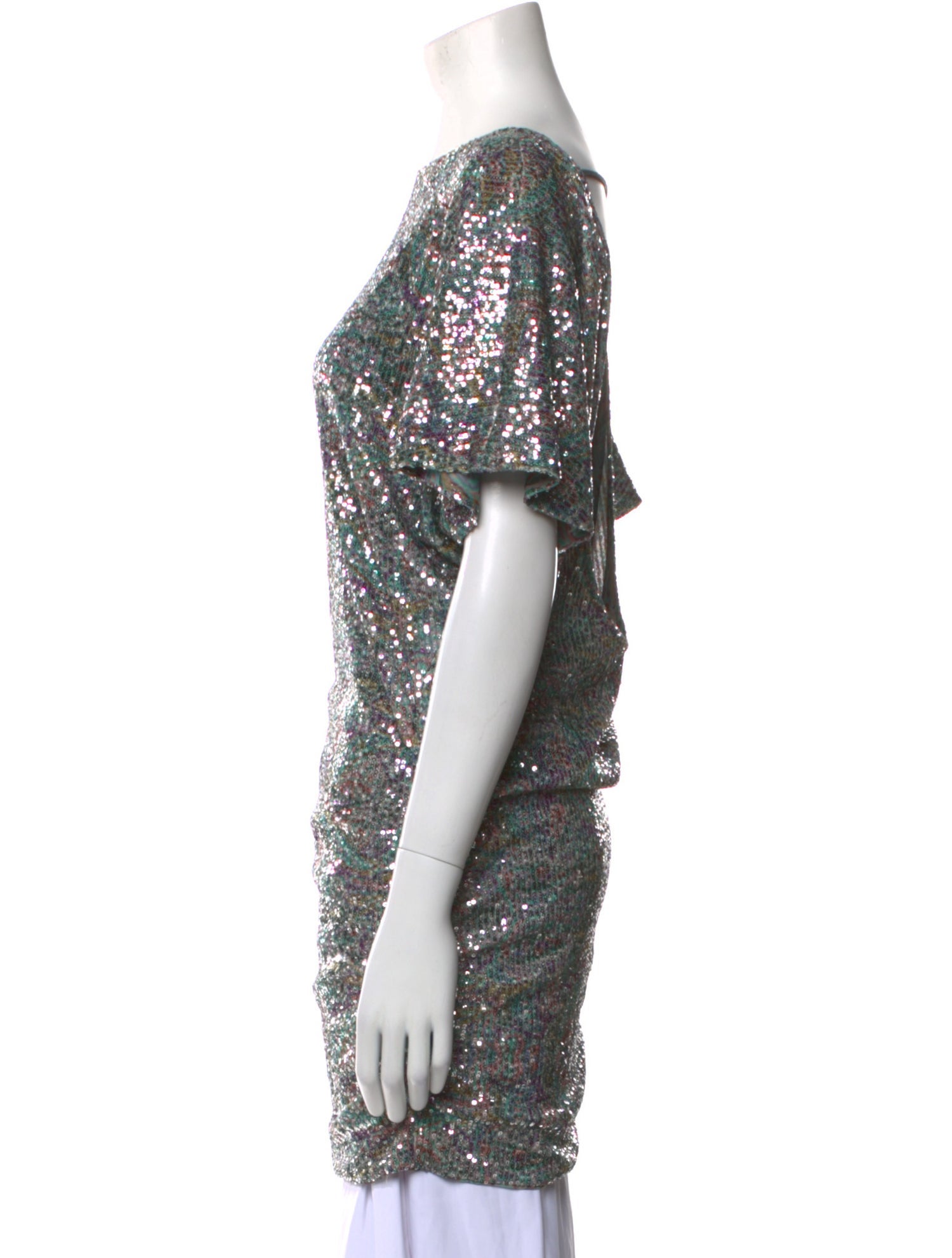 BA&SH Bateau Neckline Short Sleeve Tunic