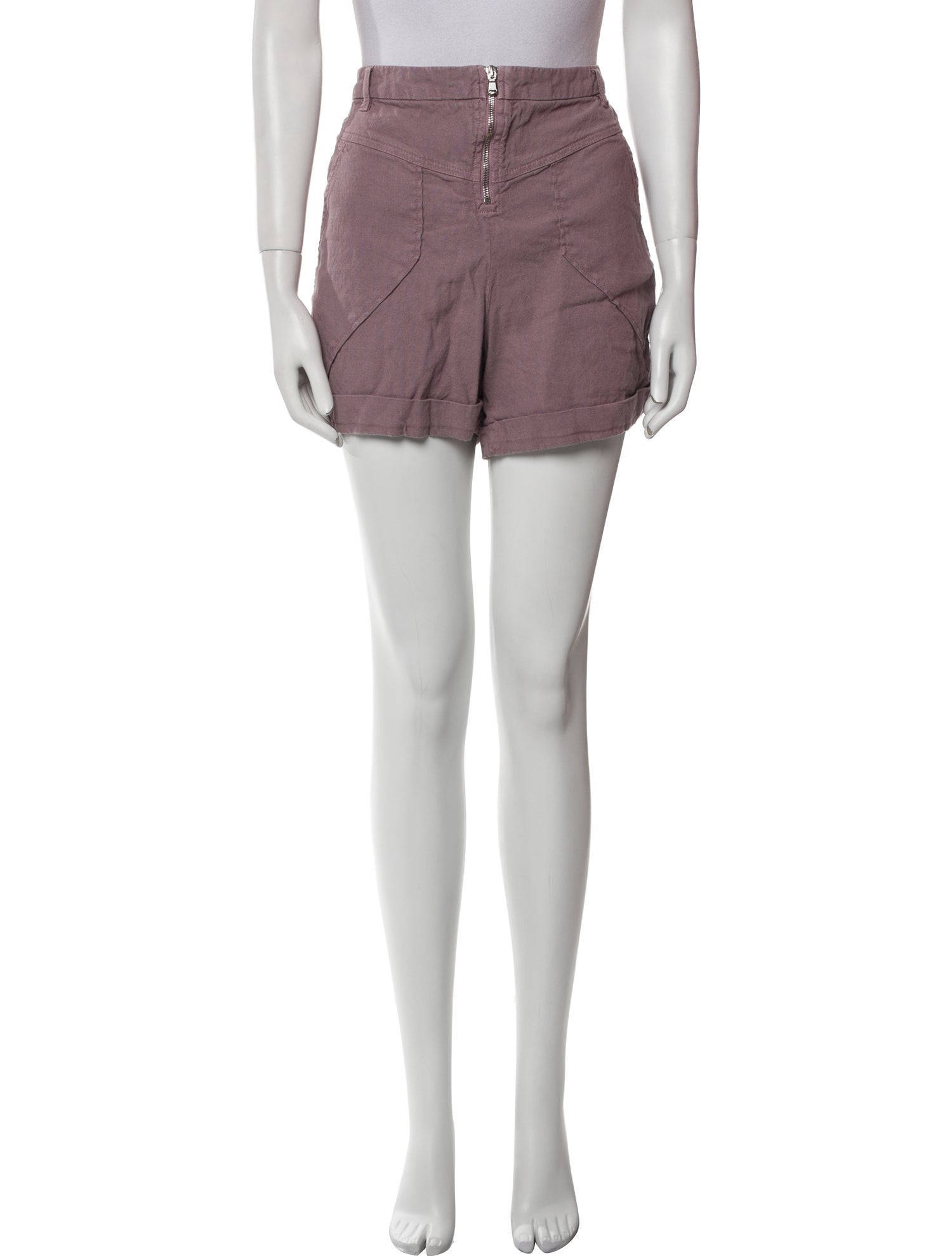 BA&SH Linen Mini Shorts