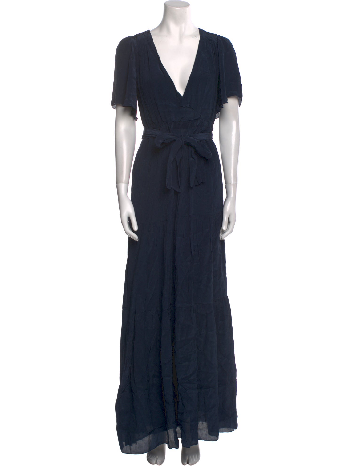 BA&SH V-Neck Long Dress w/ Tags