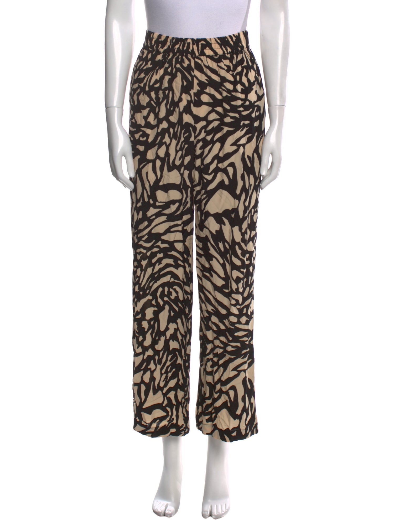 BA&SH Printed Wide Leg Pants