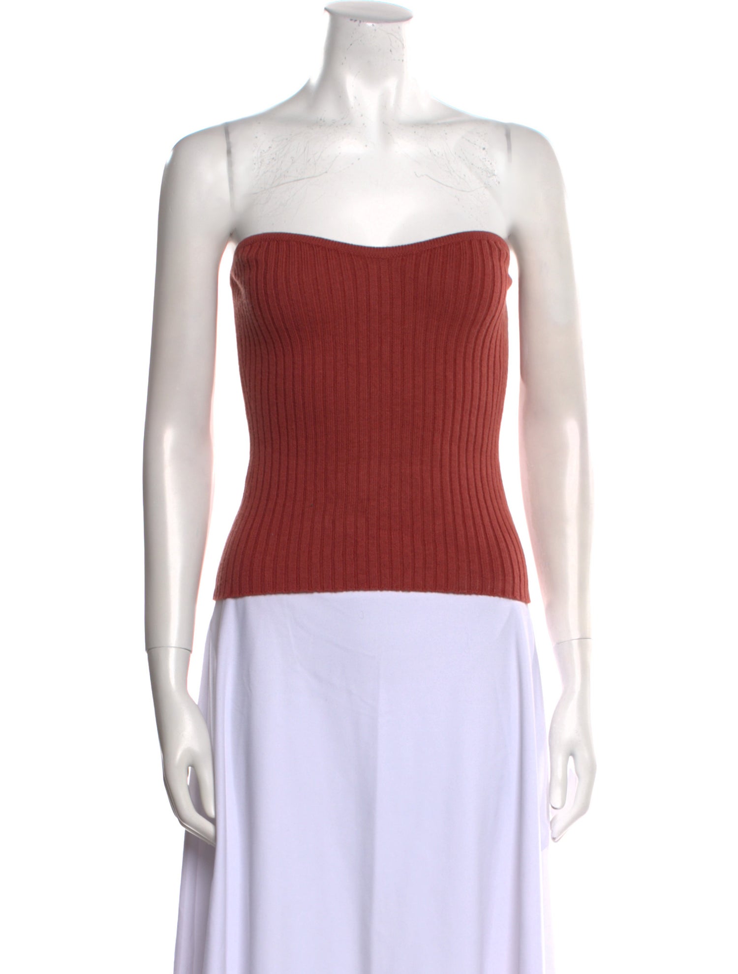 BA&SH Strapless Crop Top