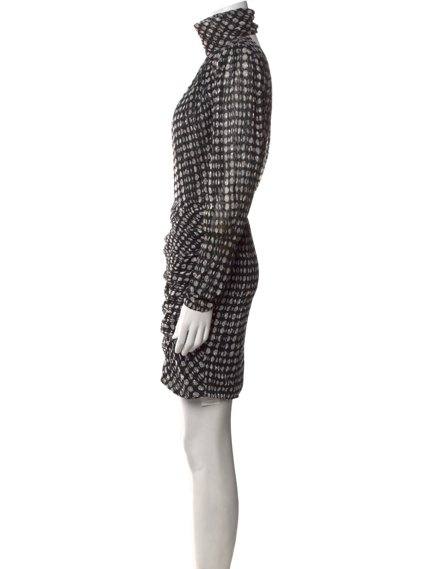 BA&SH Polka Dot Print Mini Dress