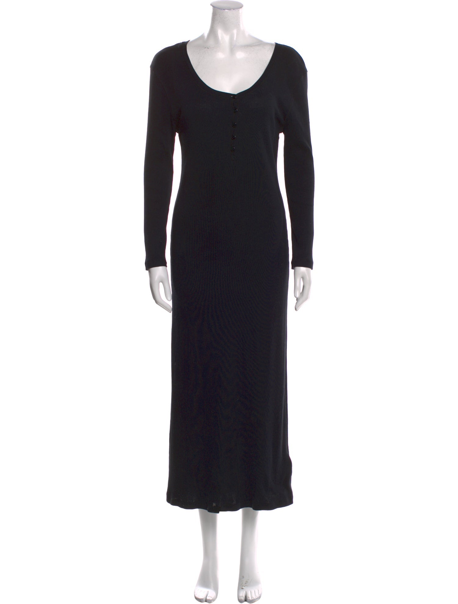 BA&SH Scoop Neck Long Dress