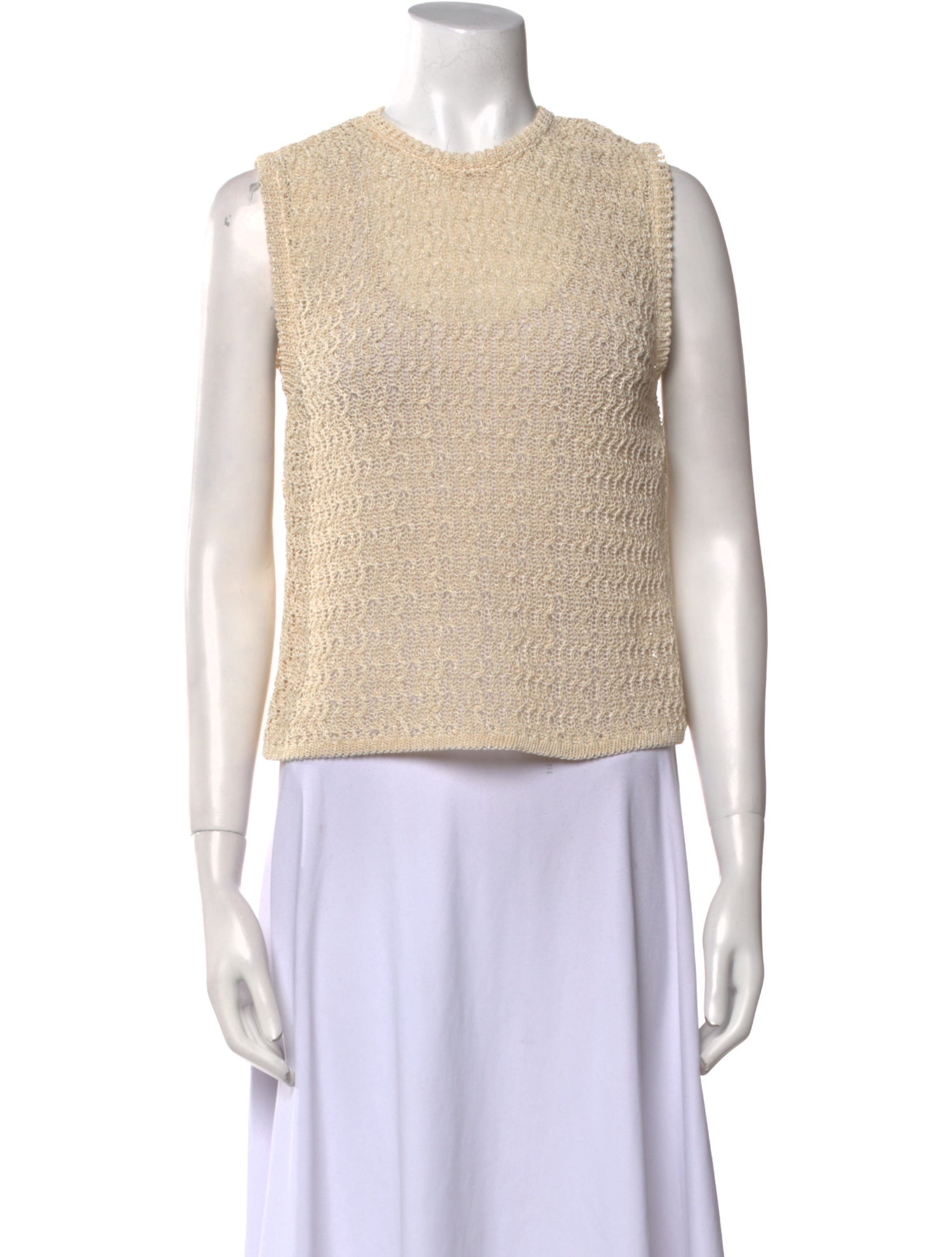 BA&SH Crew Neck Sleeveless Top w/ Tags