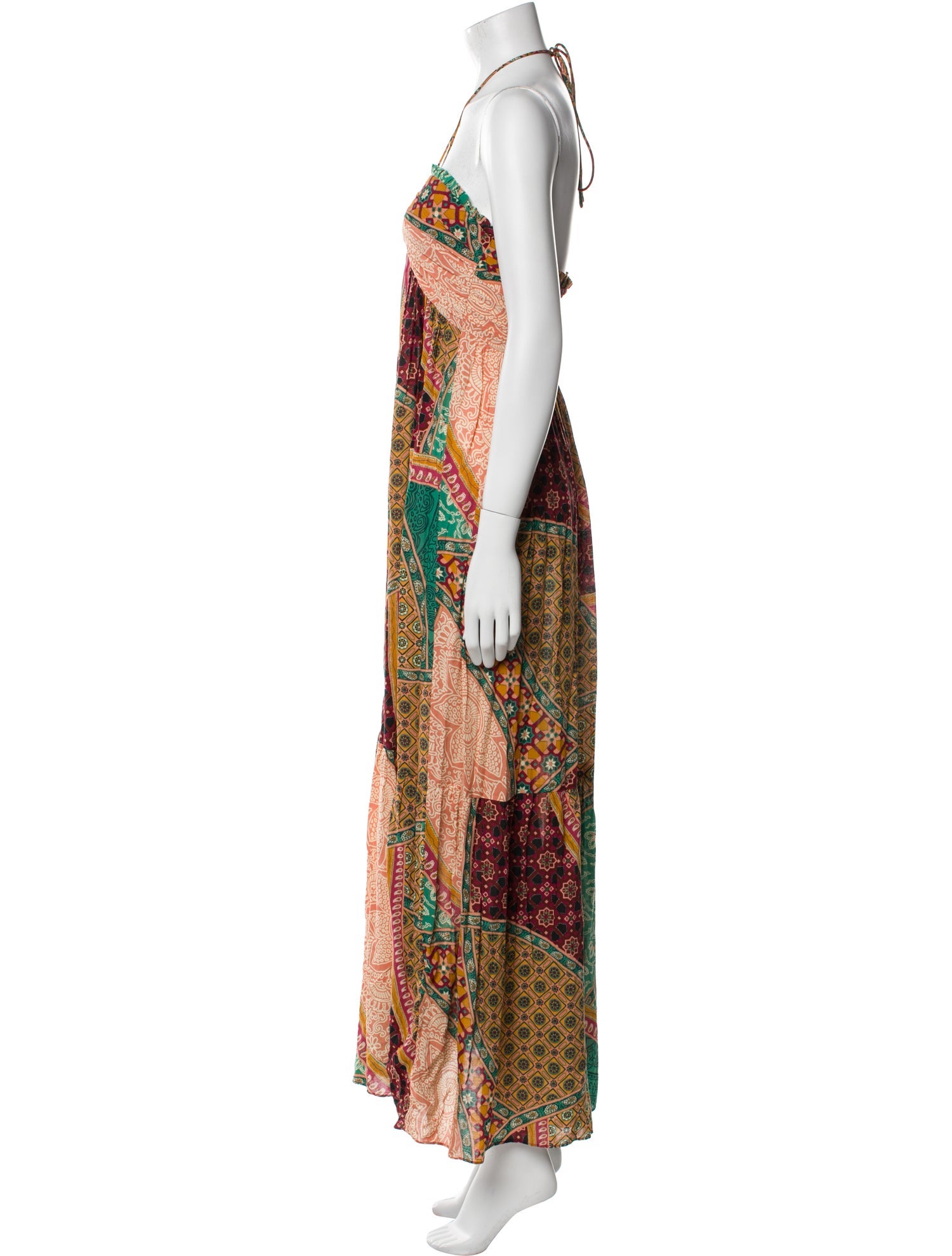 BA&SH Paisley Print Knee-Length Dress