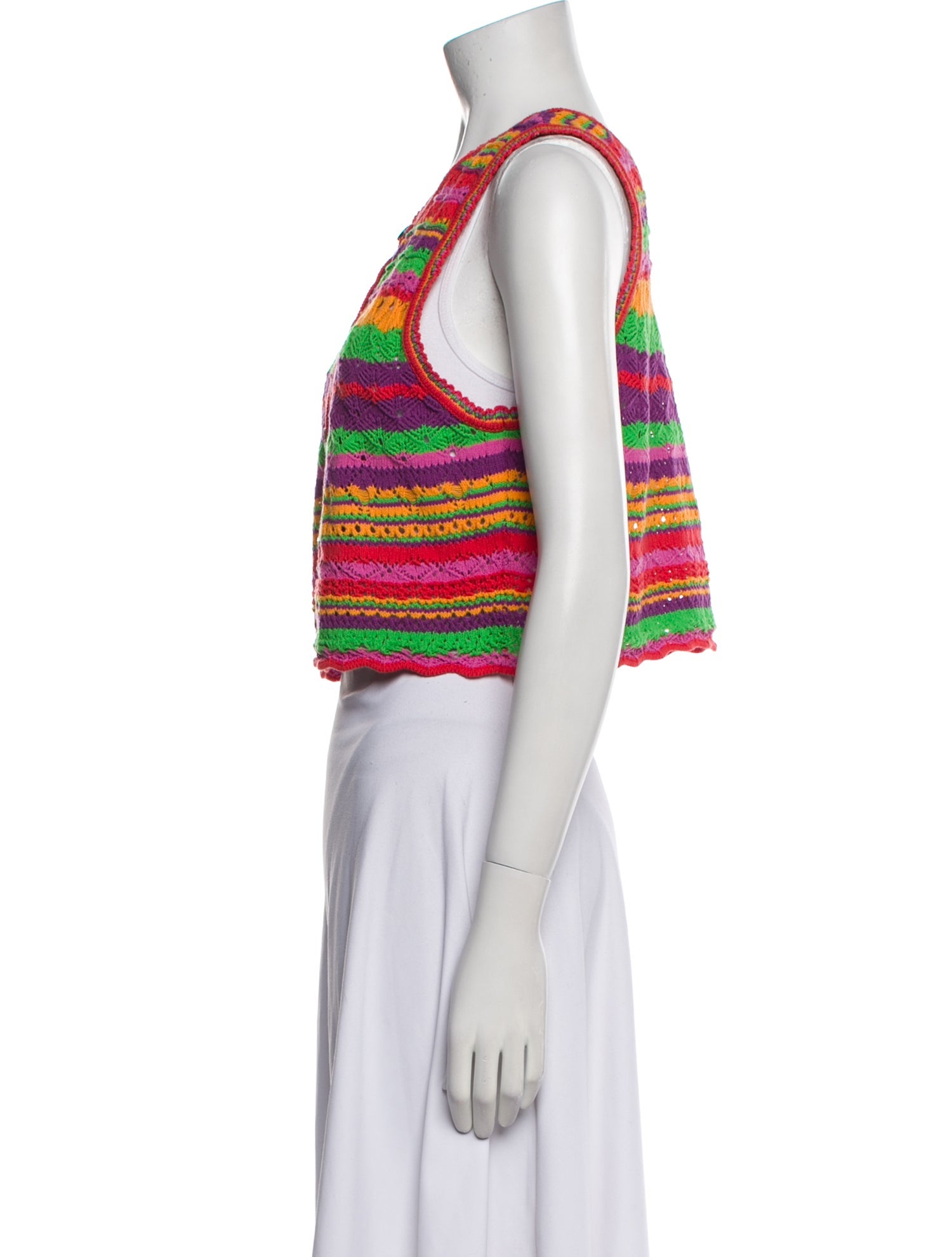 BA&SH Striped Crew Neck Sweater