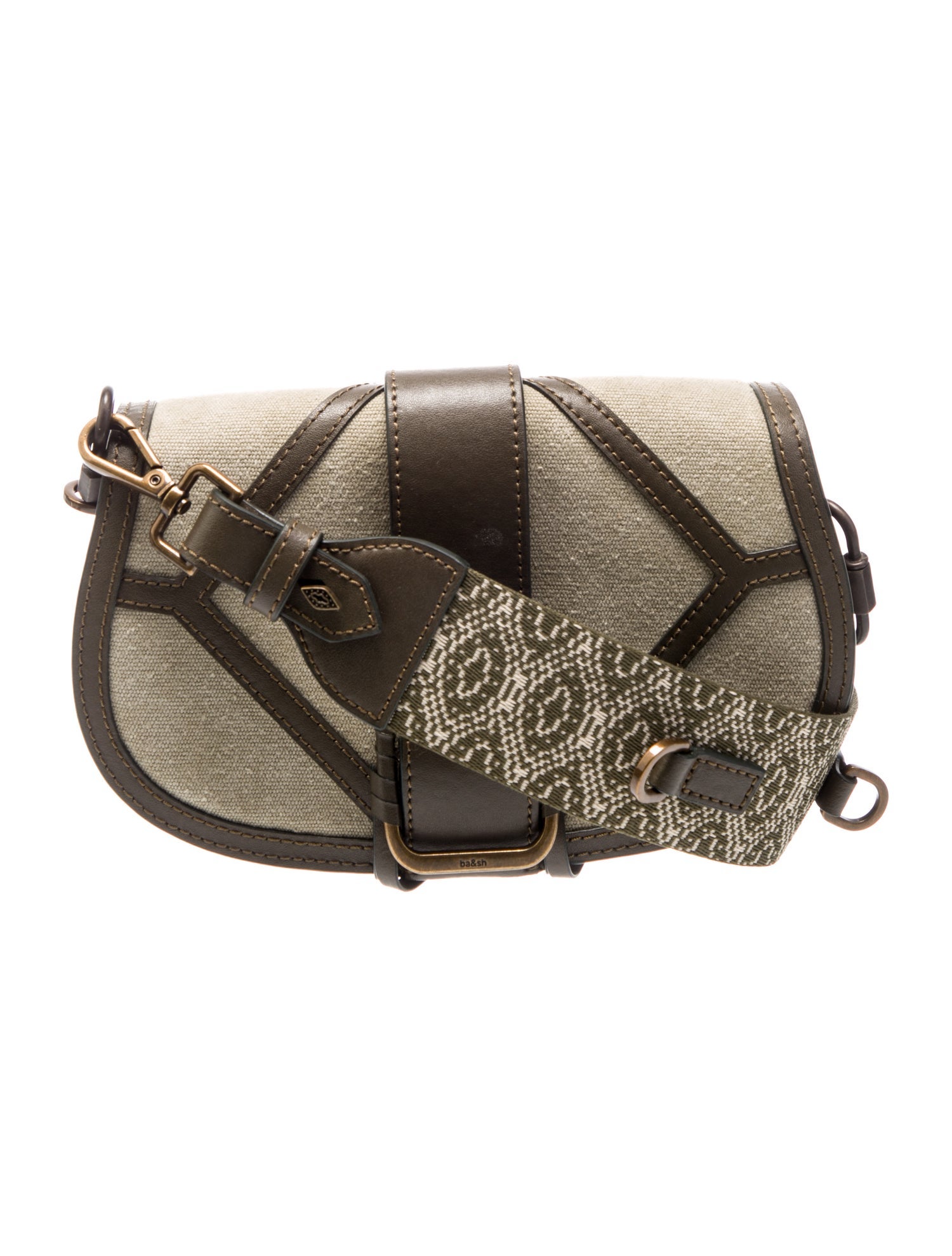 BA&SH Canvas Crossbody Bag