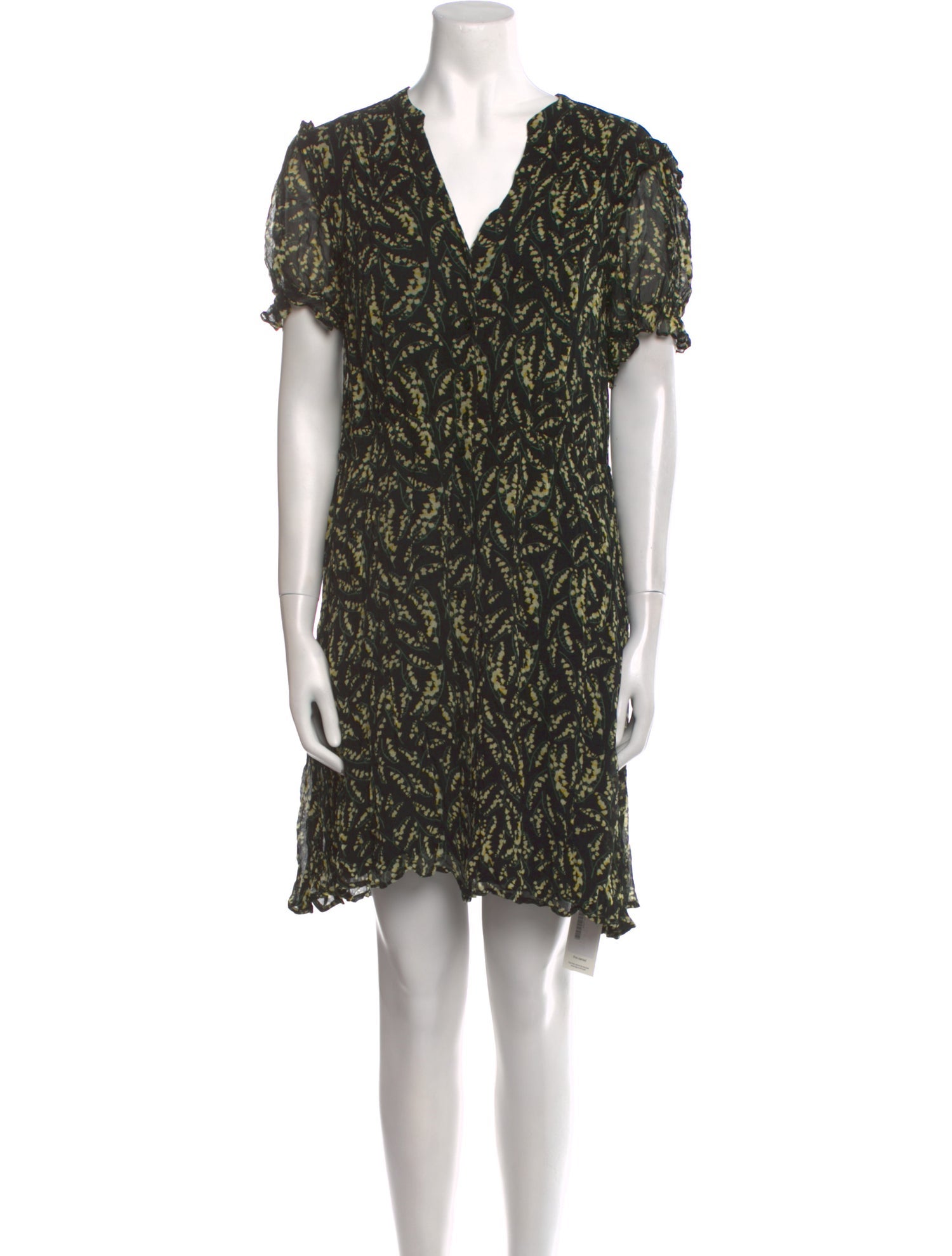 BA&SH Printed Mini Dress