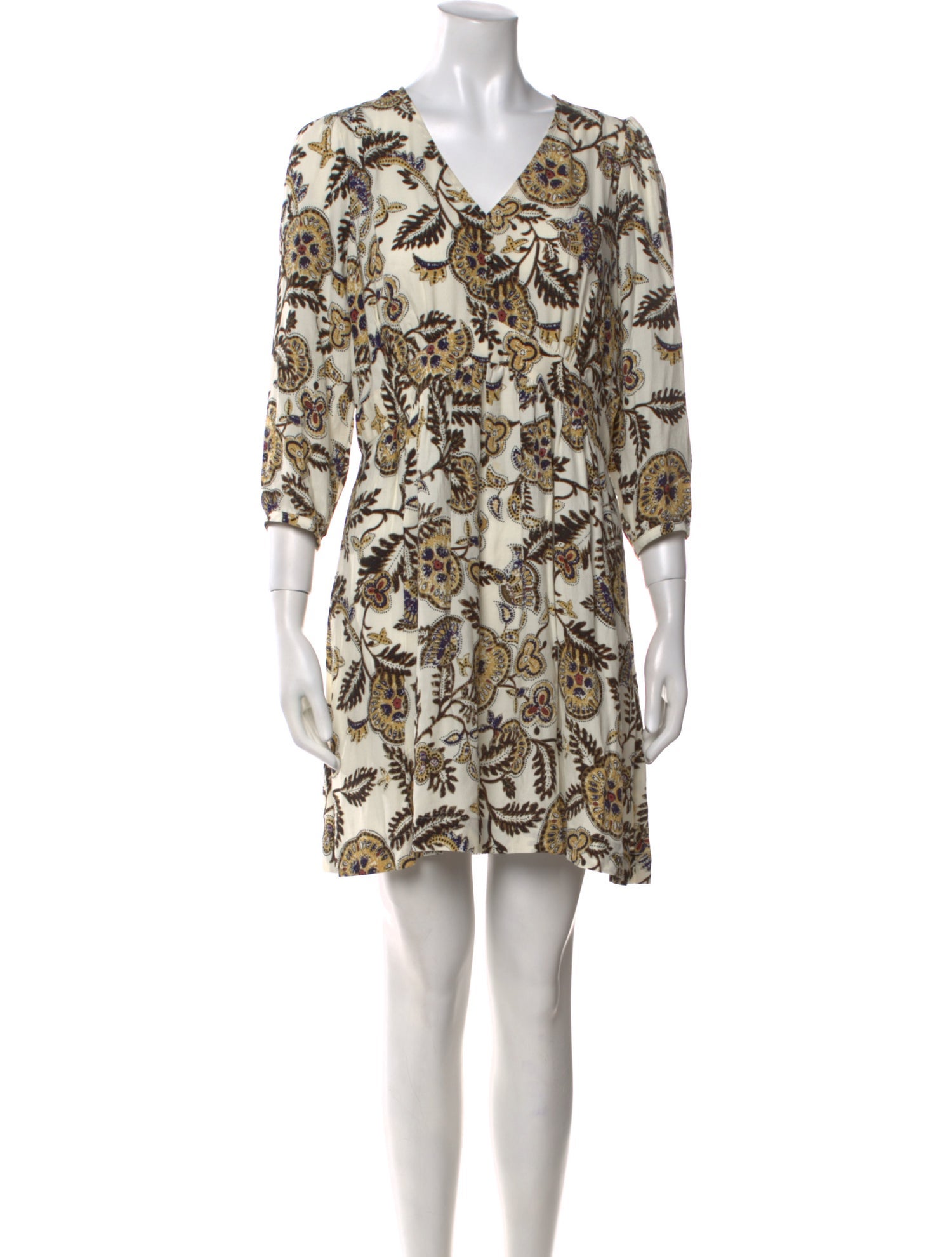 BA&SH Printed Mini Dress