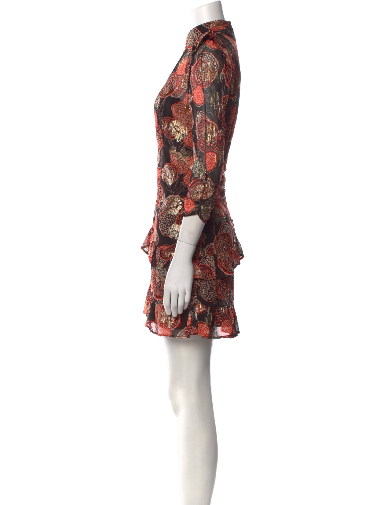 BA&SH Paisley Print Mini Dress