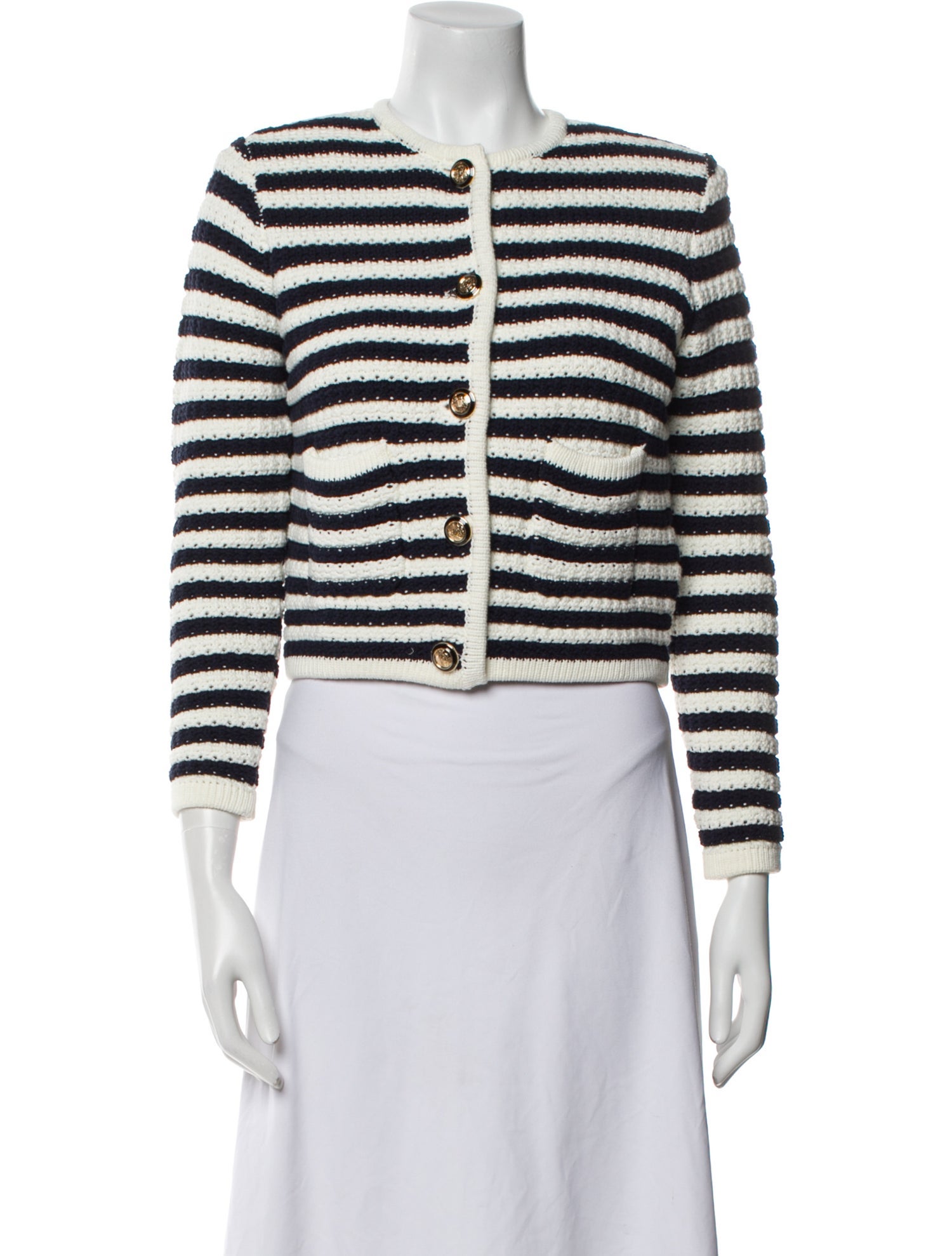 BA&SH Striped Jacket
