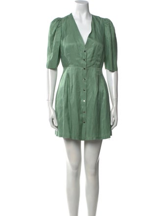 BA&SH V-Neck Mini Dress